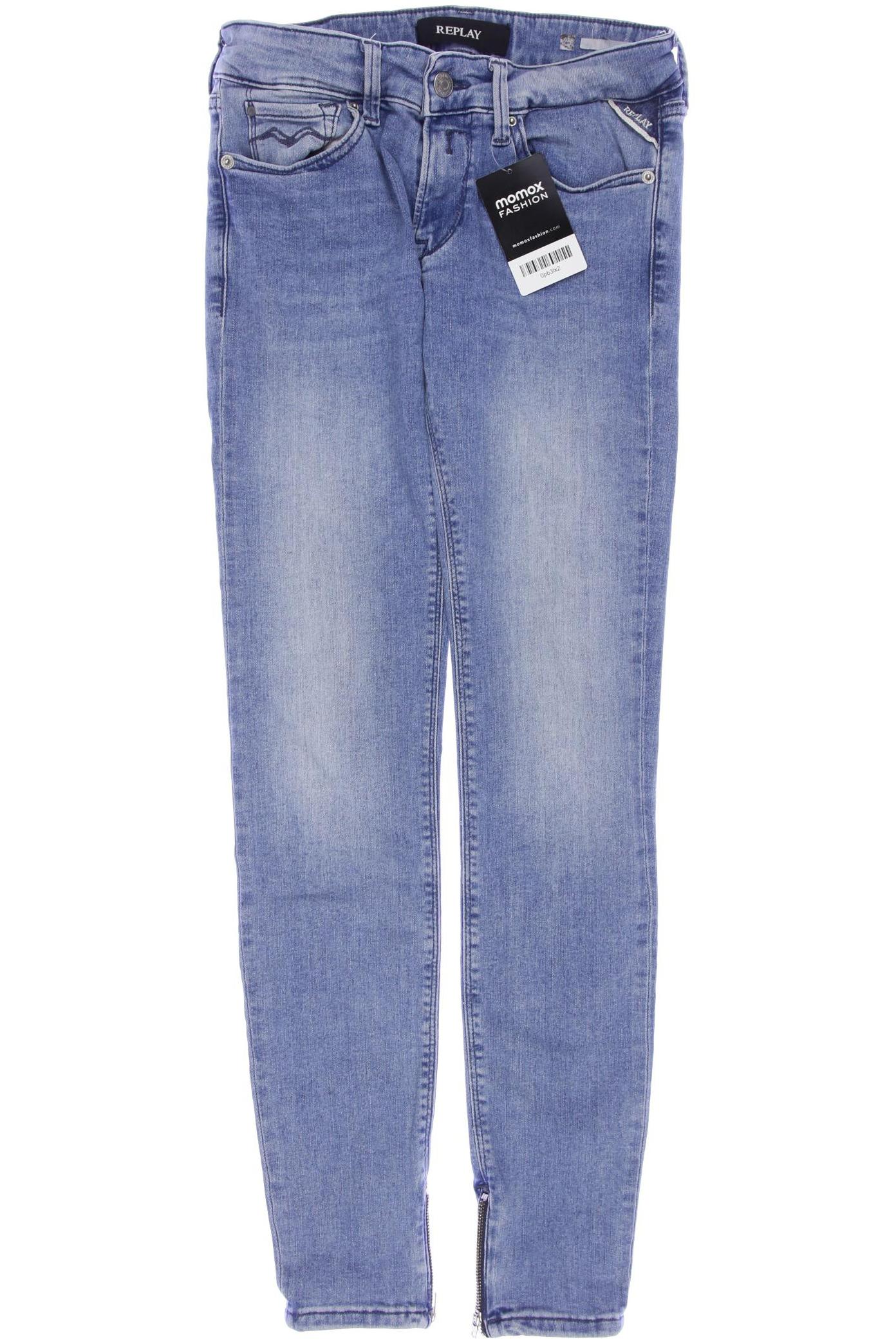 

Replay Damen Jeans, blau, Gr. 25