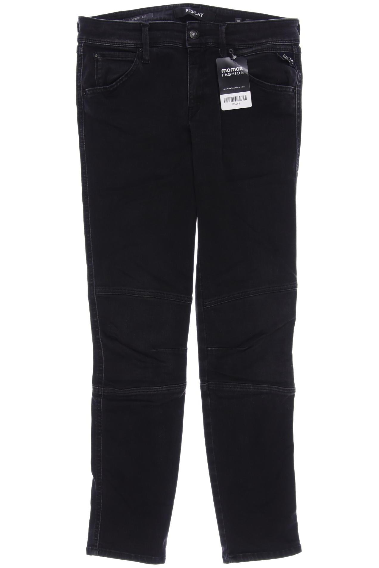 

Replay Damen Jeans, schwarz