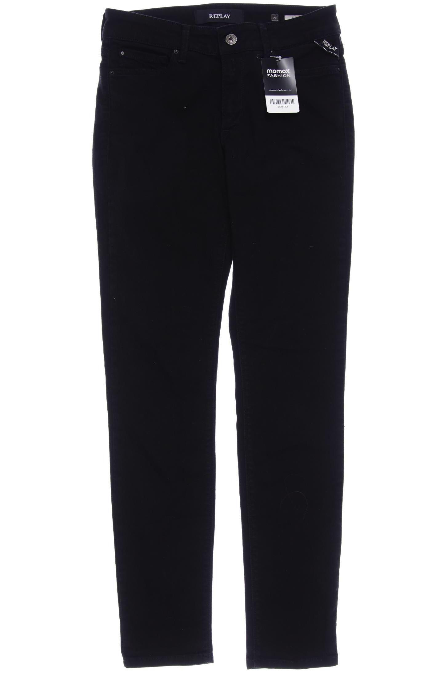 

Replay Damen Jeans, schwarz