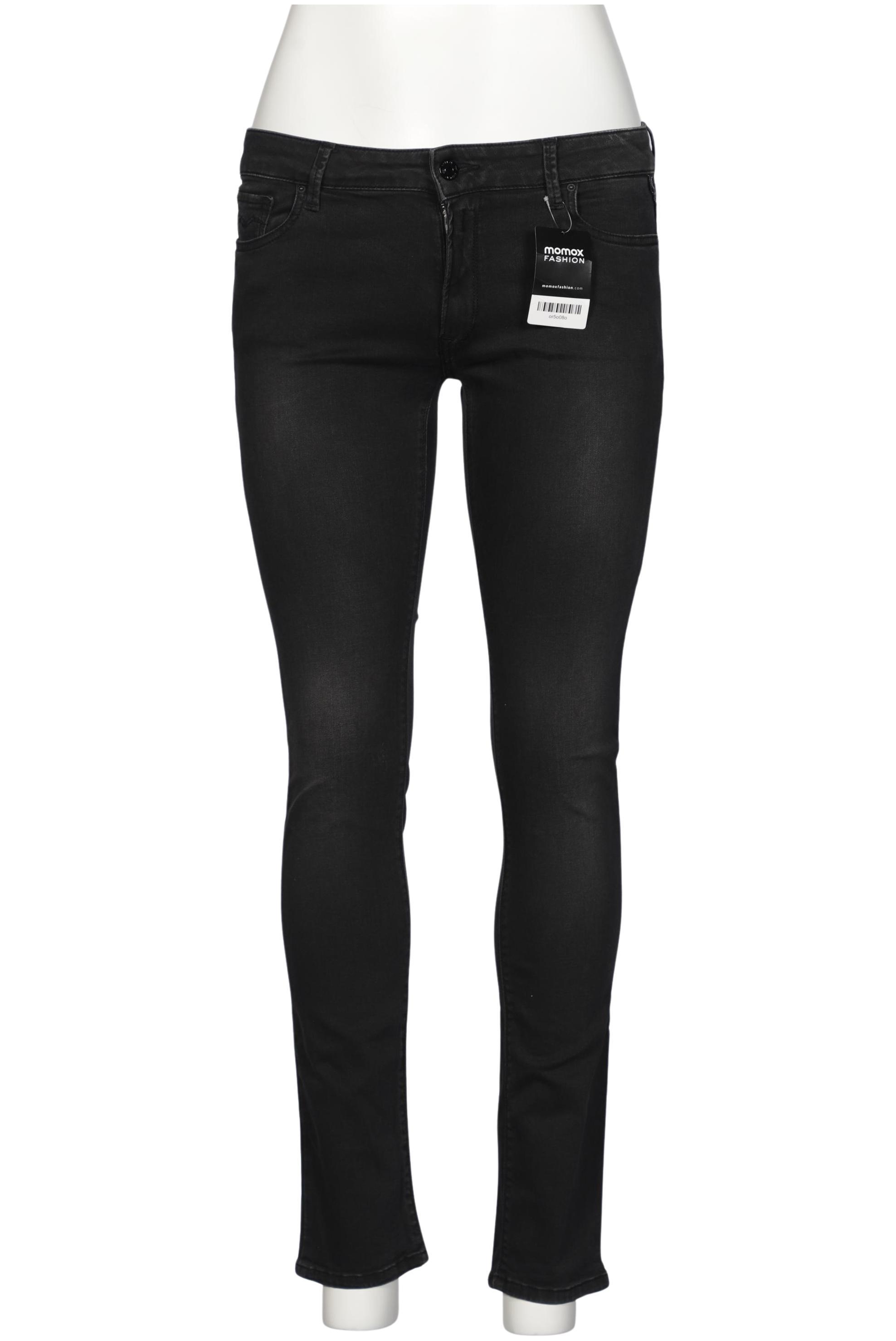 

Replay Damen Jeans, schwarz, Gr. 33