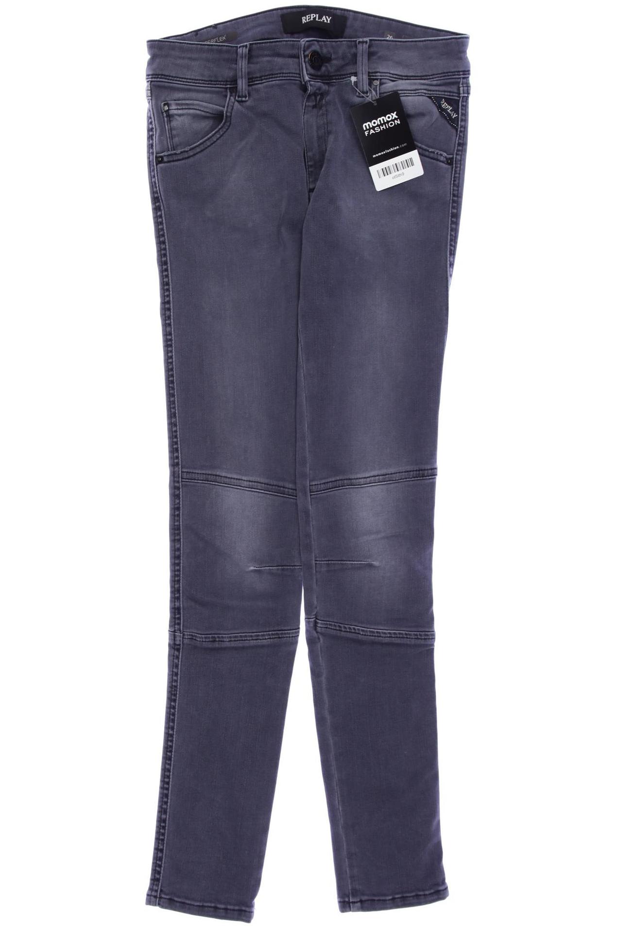 

Replay Damen Jeans, grau, Gr. 26