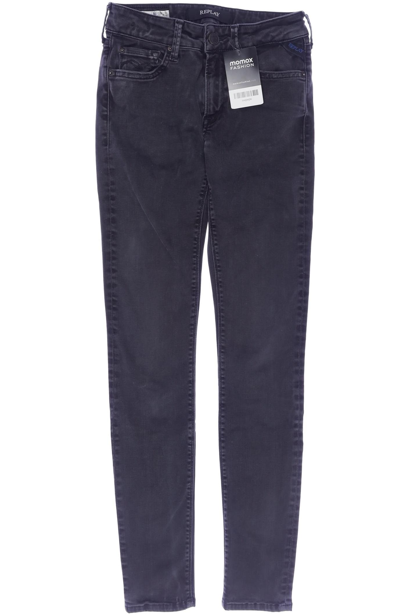 

Replay Damen Jeans, grau, Gr. 25