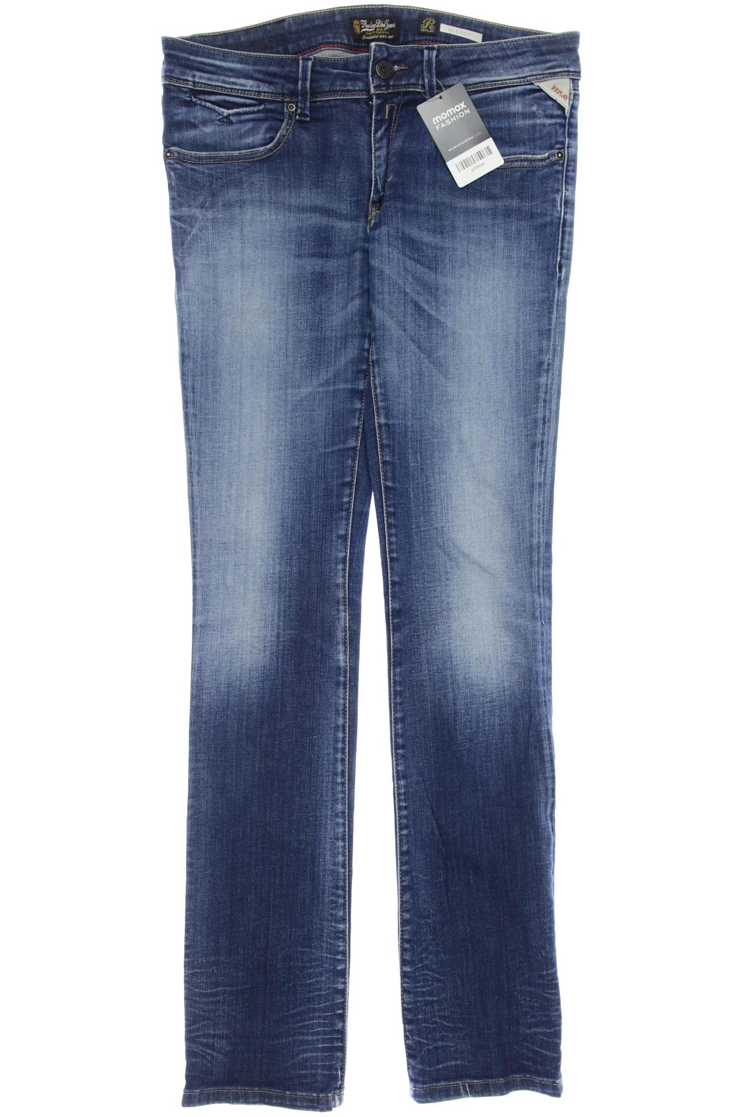 

Replay Damen Jeans, marineblau, Gr. 30