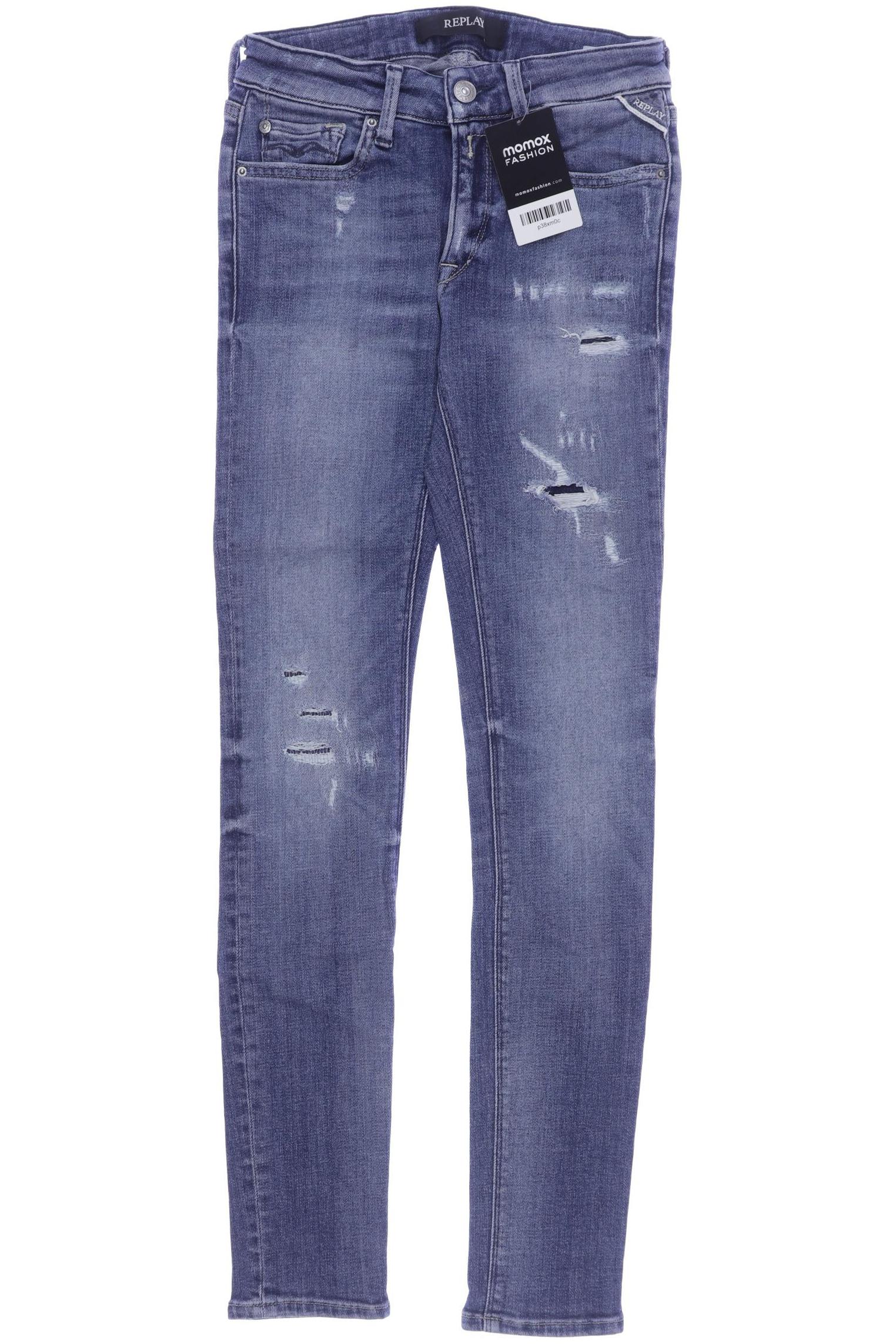 

Replay Damen Jeans, blau