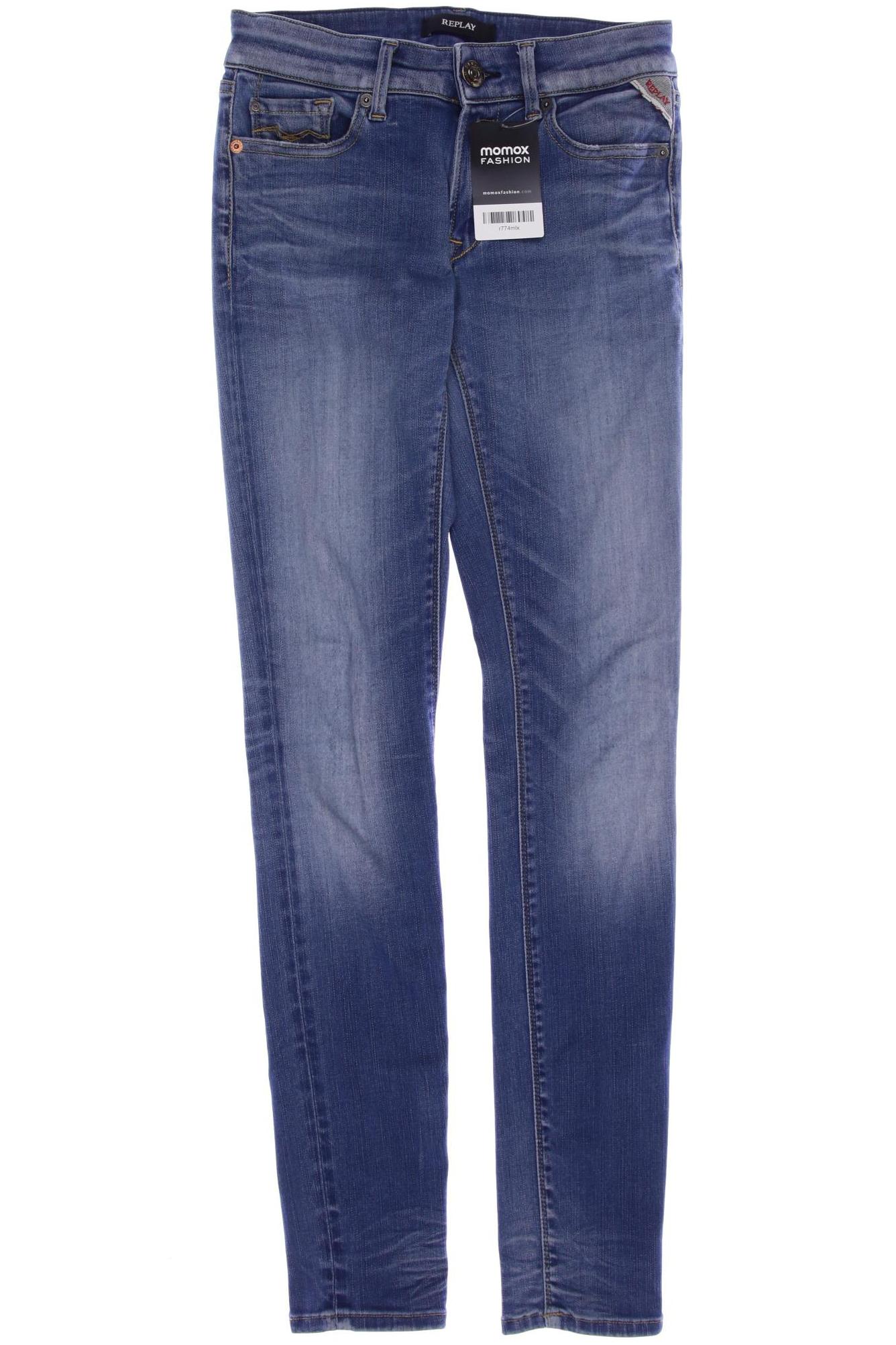 

Replay Damen Jeans, blau