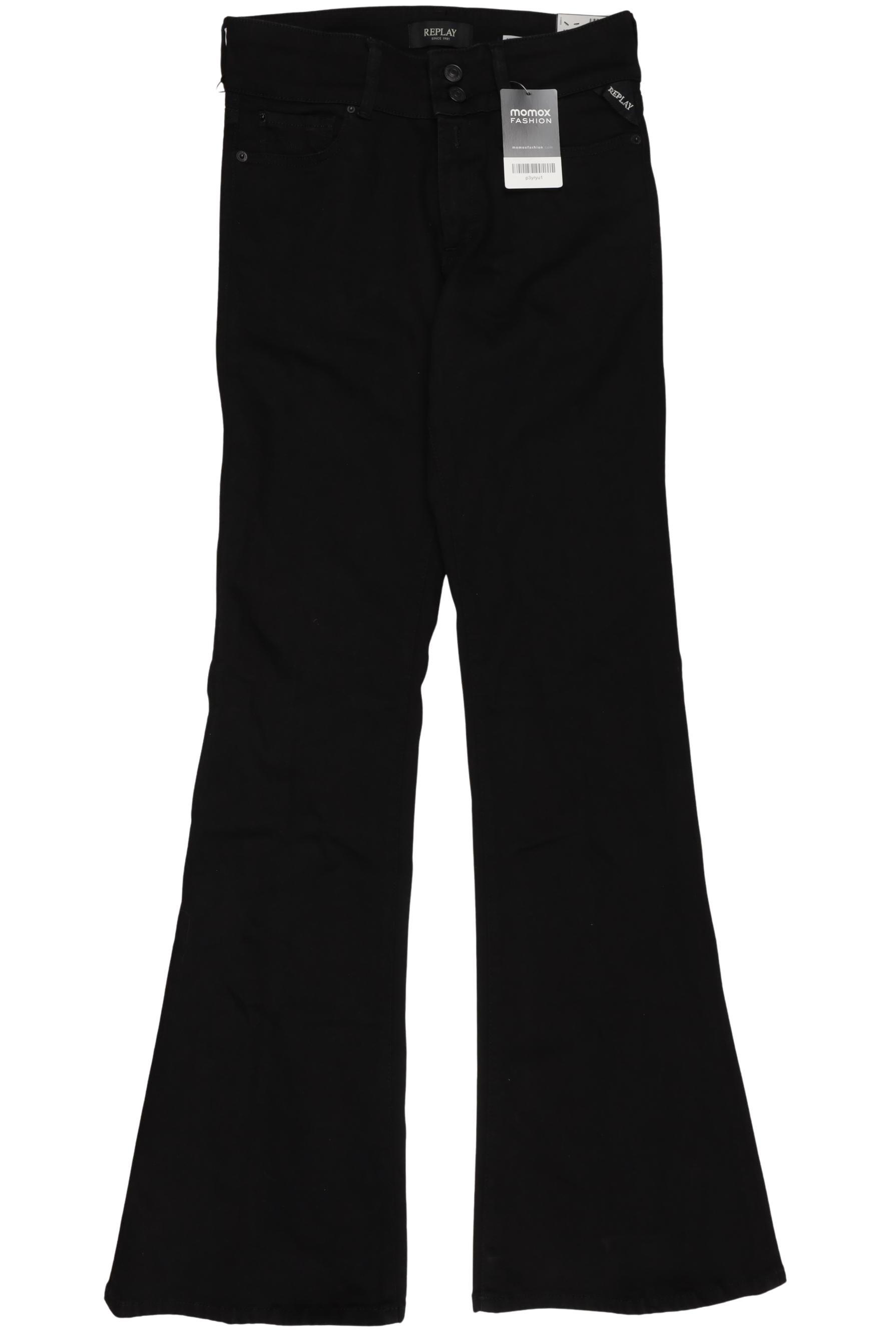 

Replay Damen Jeans, schwarz, Gr. 29