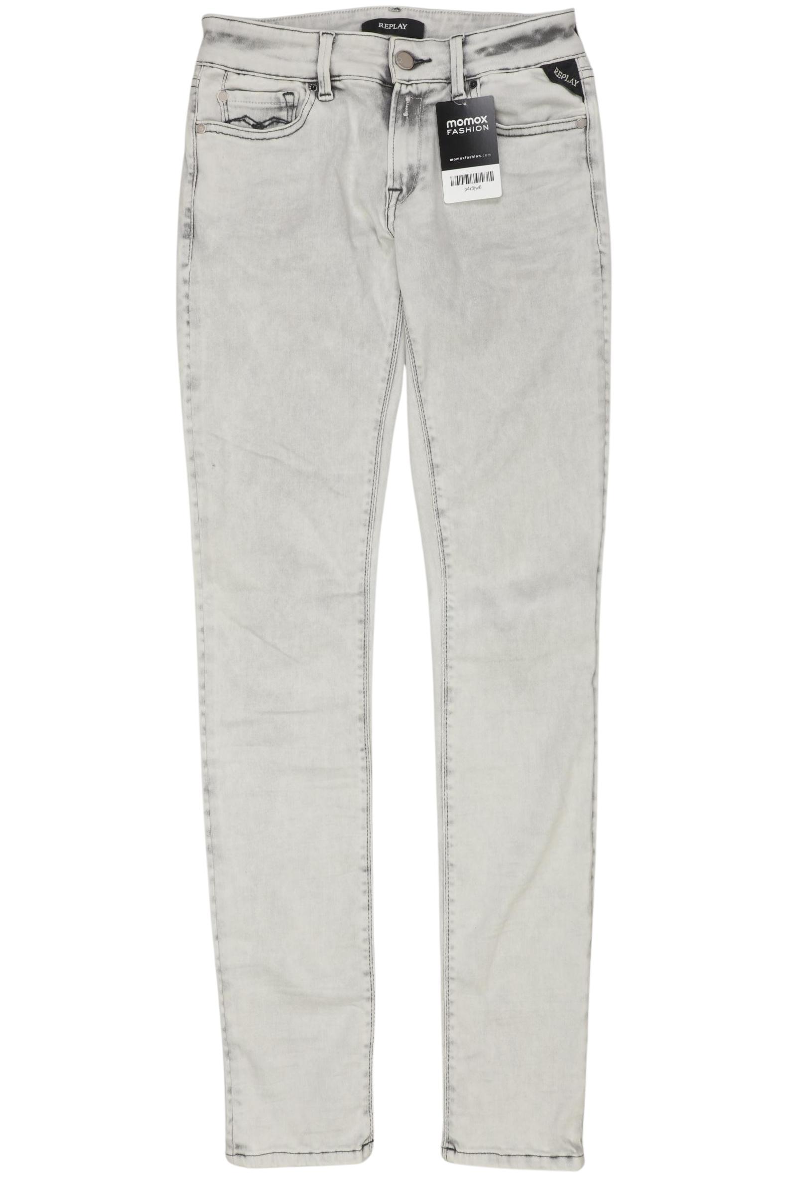 

Replay Damen Jeans, grau, Gr. 26