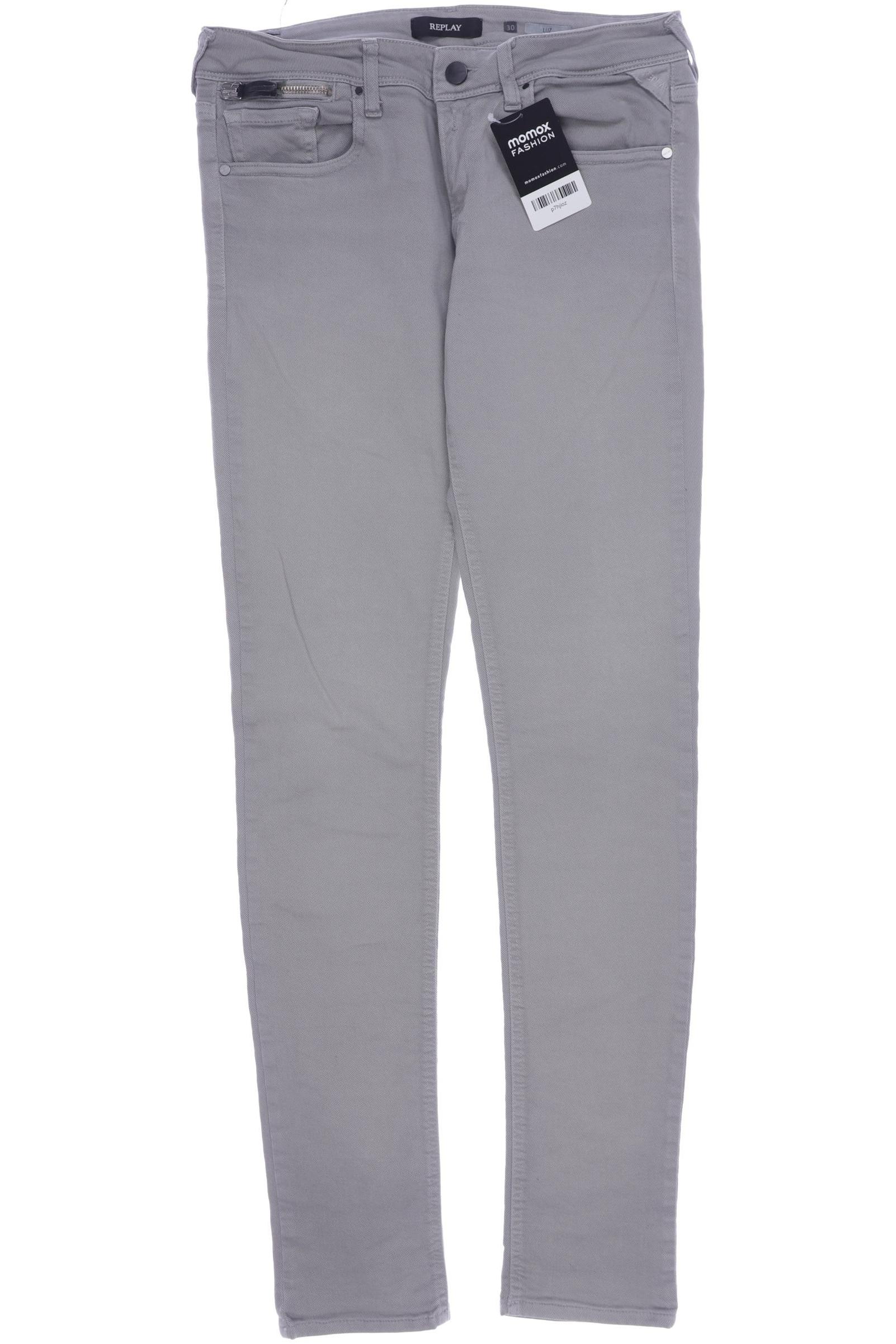 

Replay Damen Jeans, grau, Gr. 30