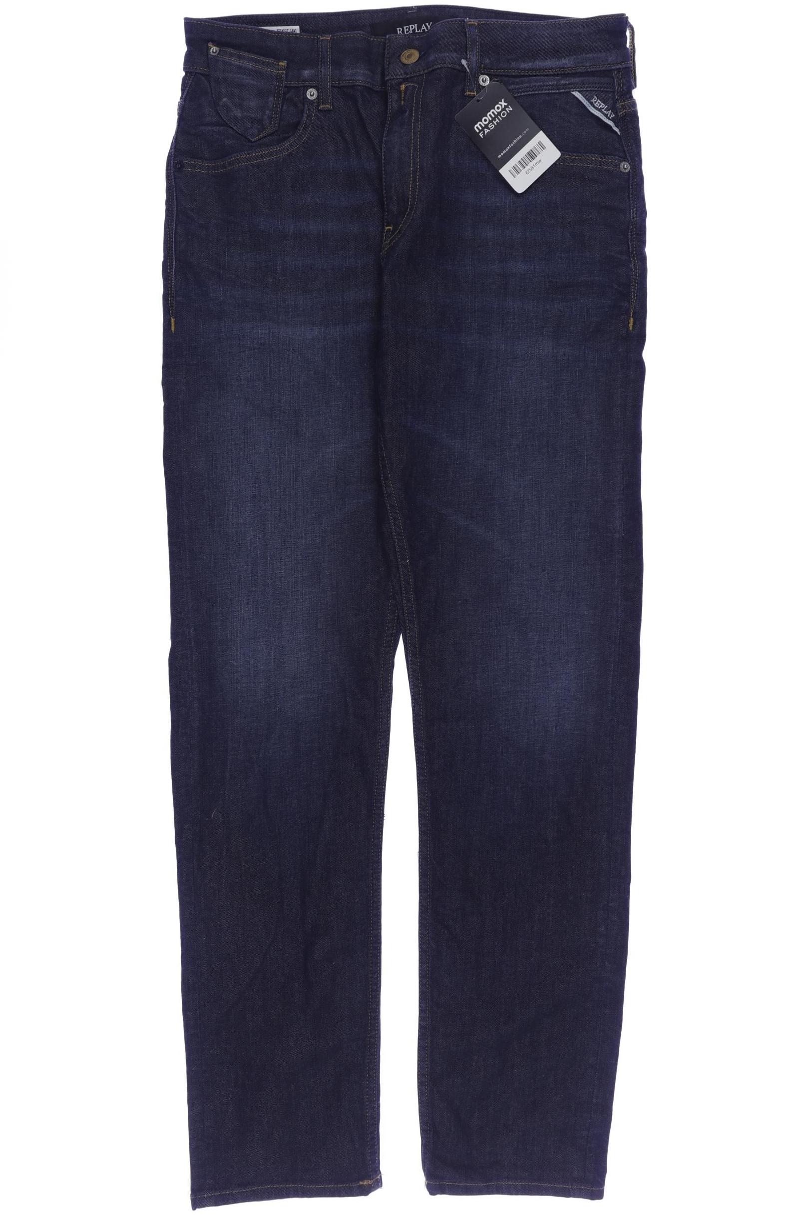 

Replay Damen Jeans, marineblau, Gr. 28
