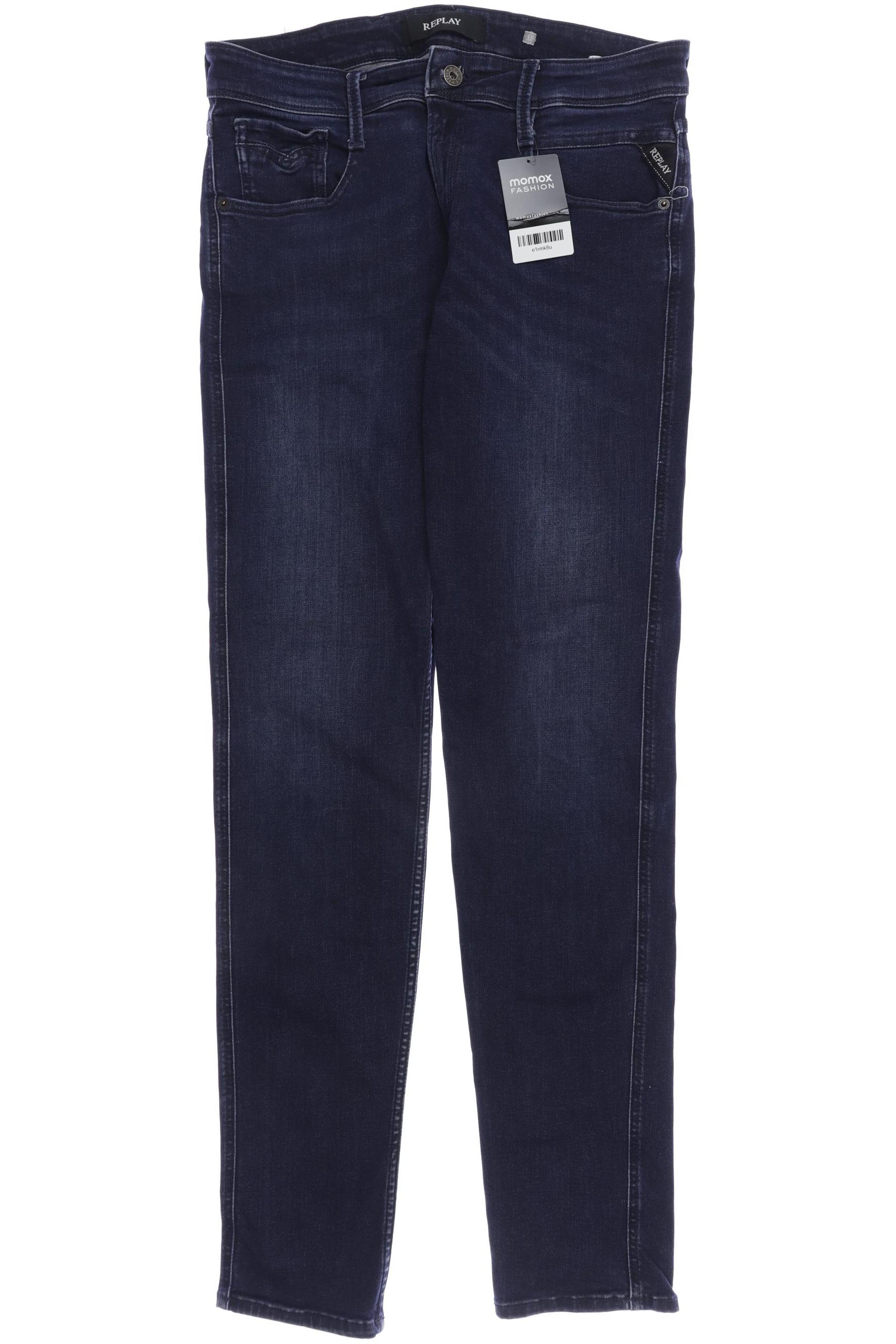 Thumbnail - Replay Damen Jeans, marineblau, Gr. 32