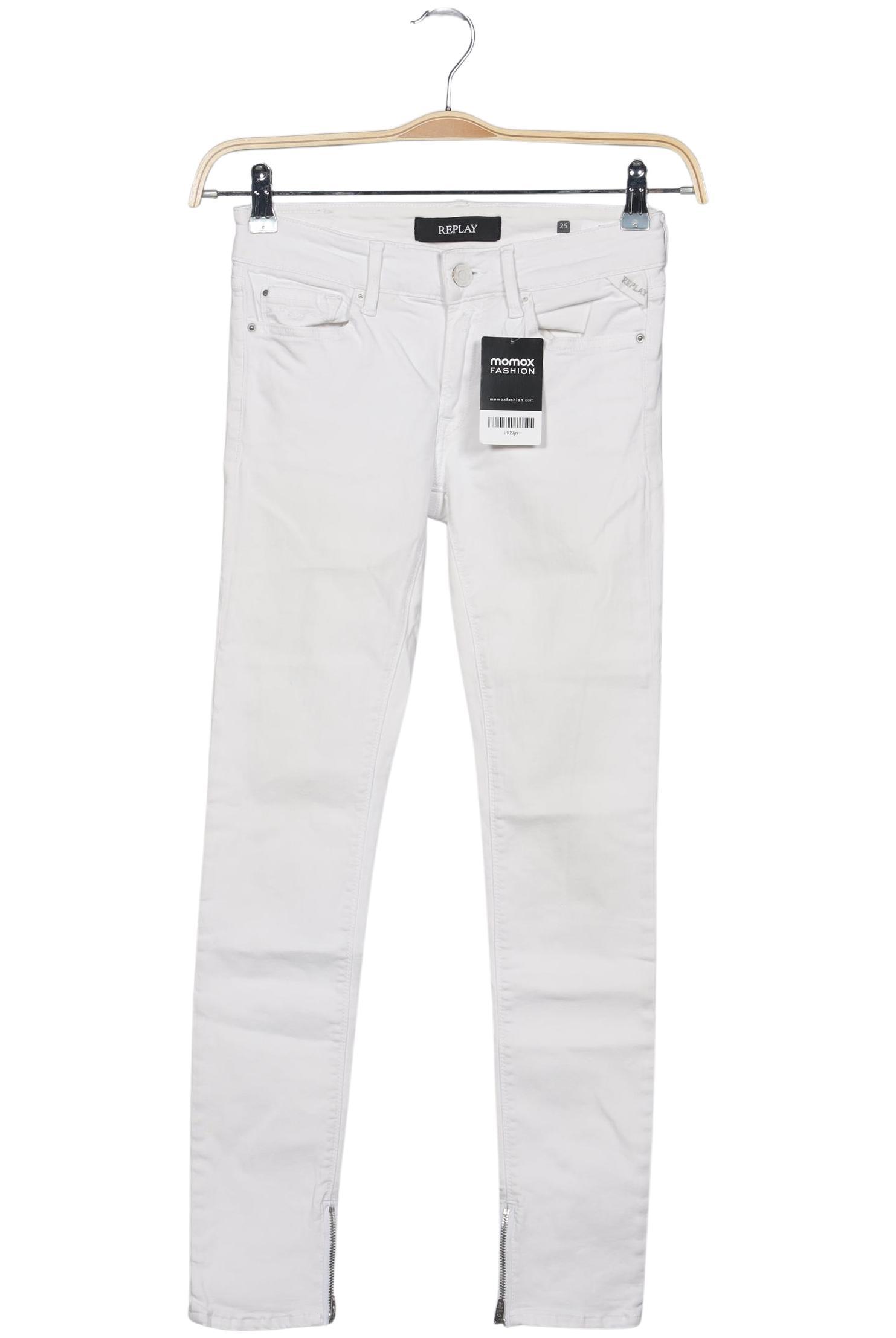 

Replay Damen Jeans, weiß, Gr. 25