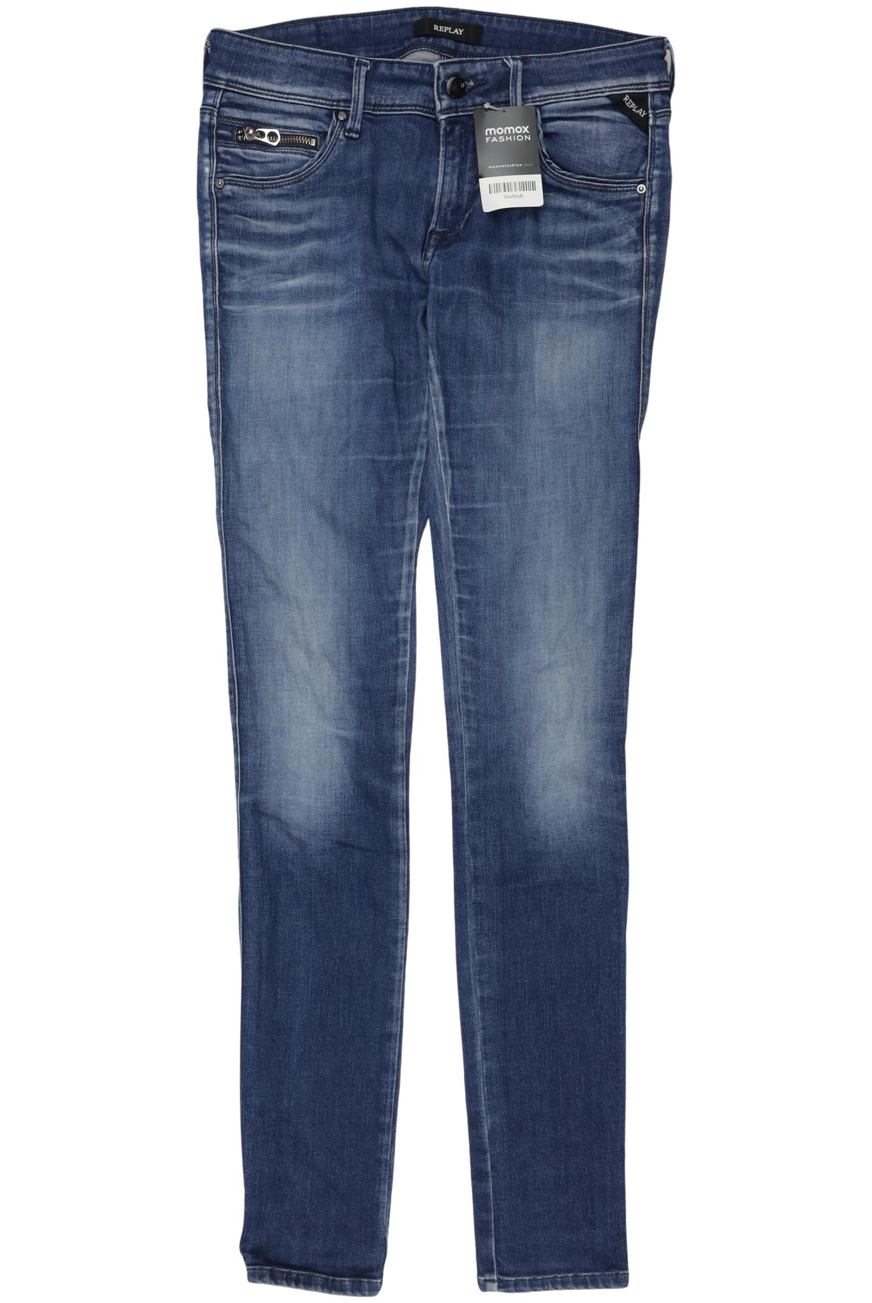 

Replay Damen Jeans, blau, Gr. 27