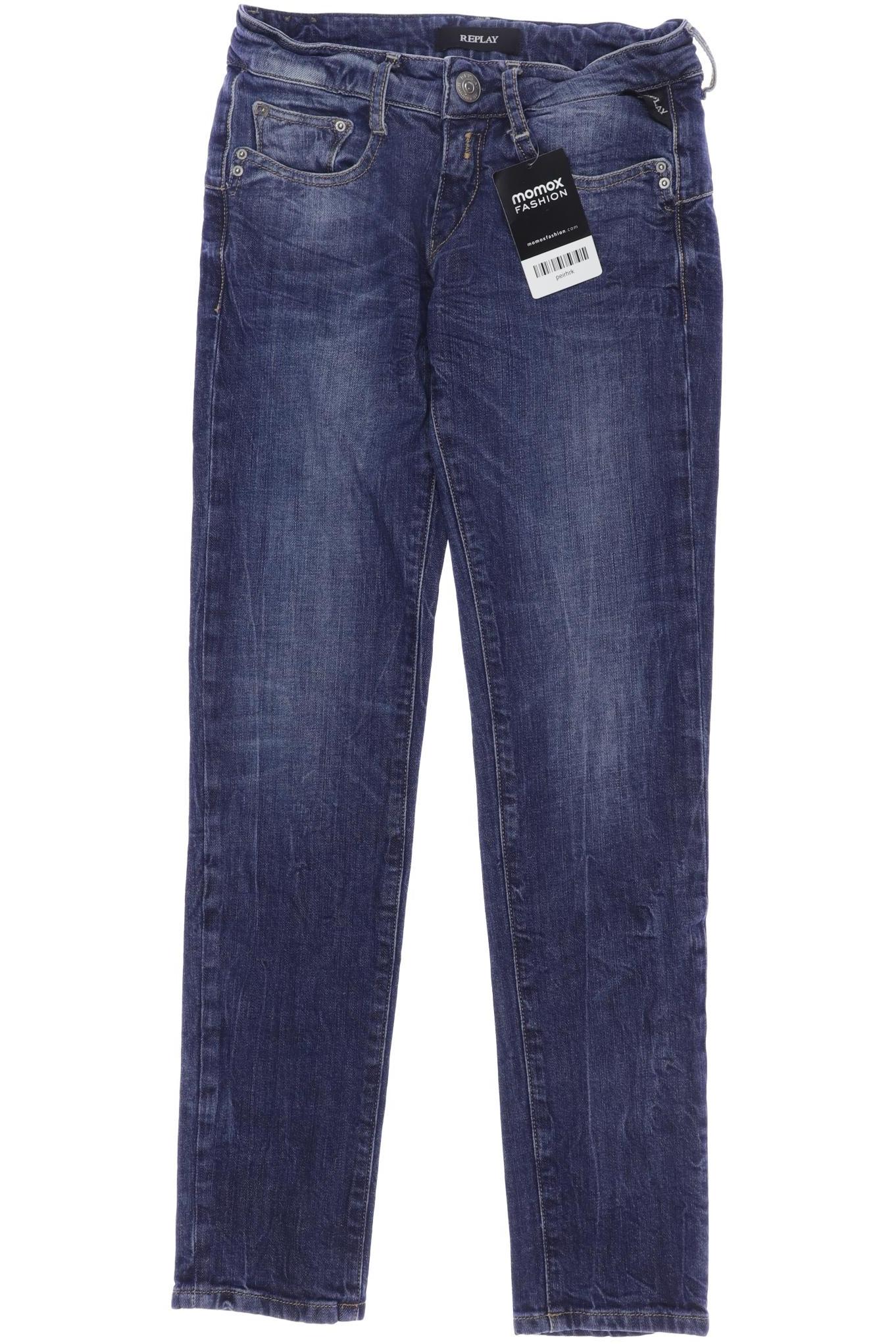 

Replay Damen Jeans, blau, Gr. 24