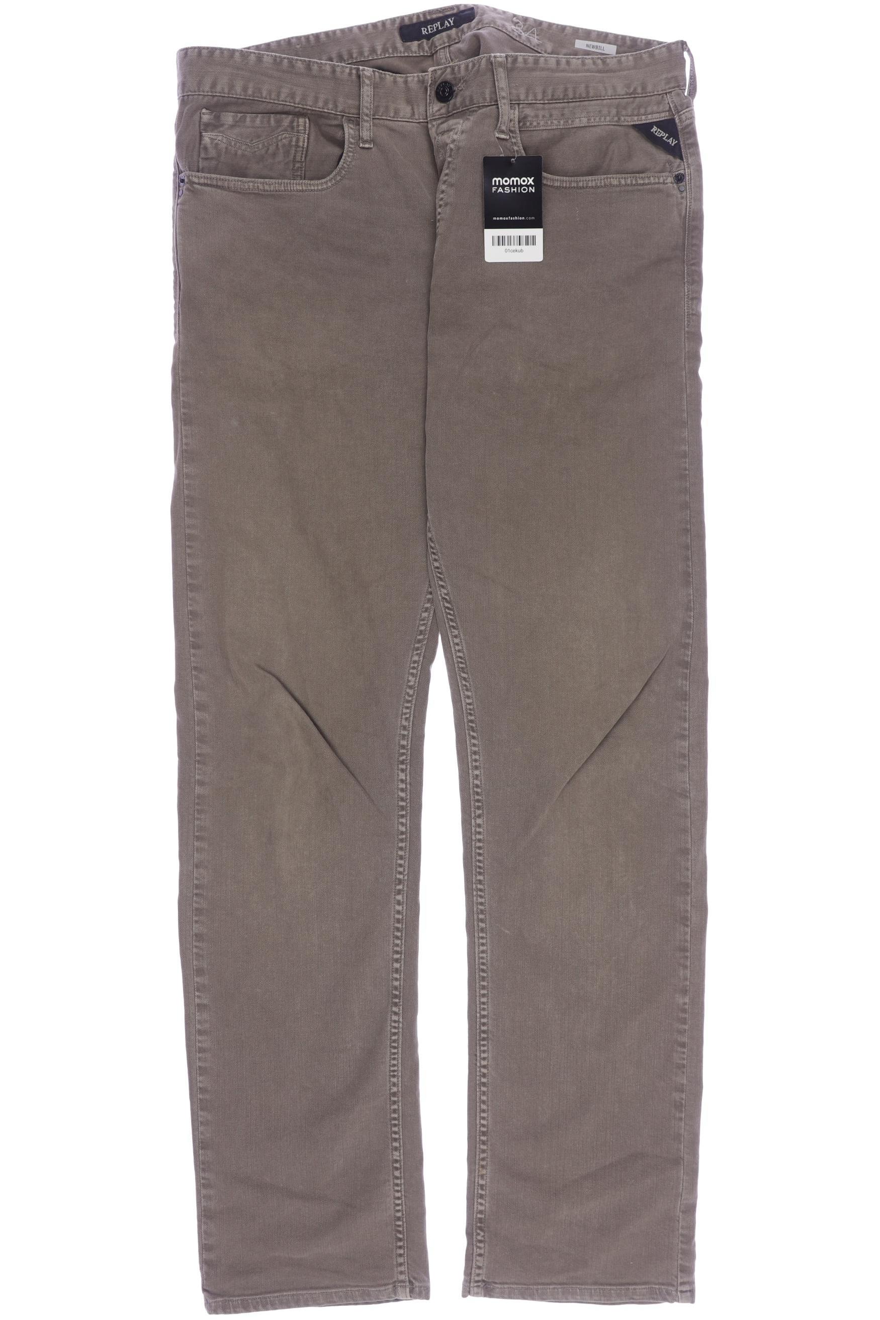 

Replay Damen Jeans, braun, Gr. 34