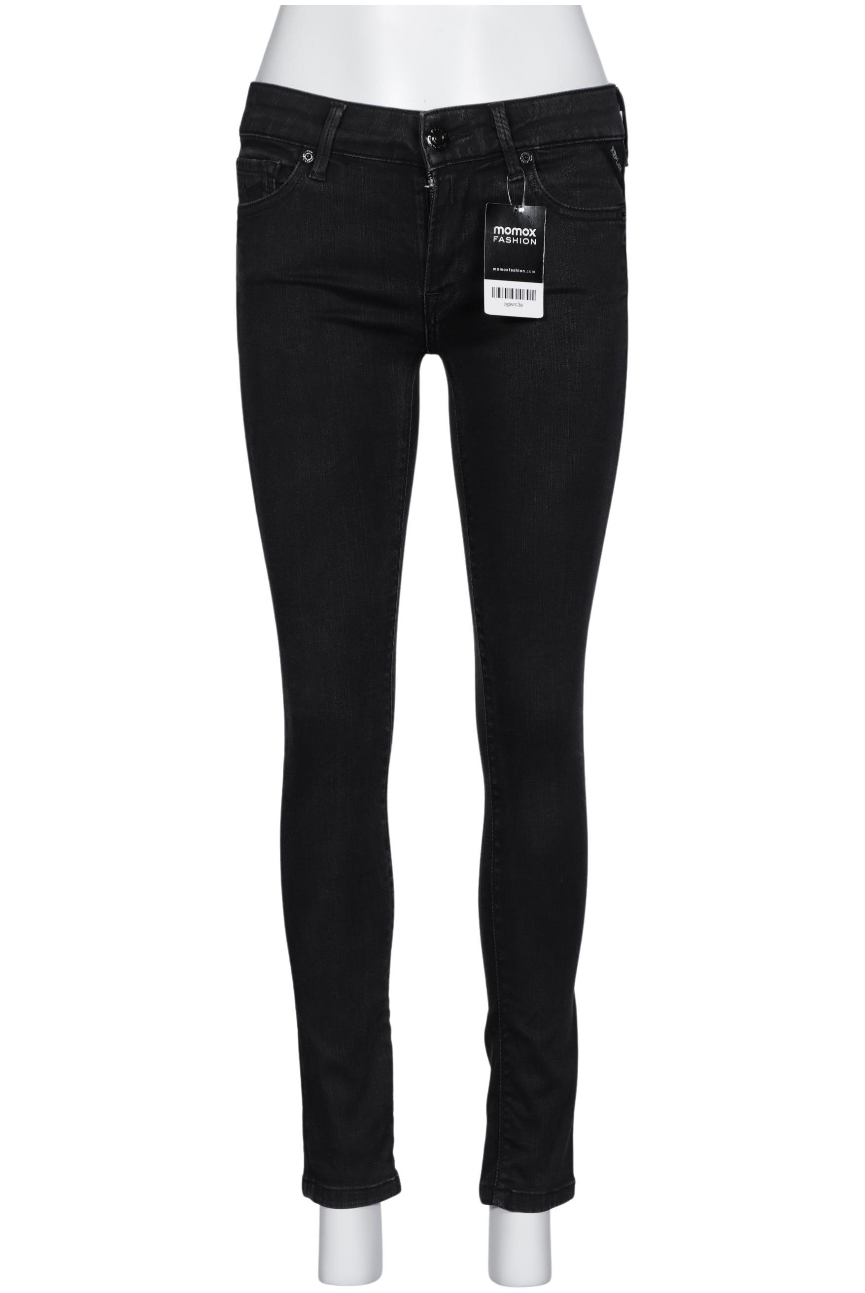 

Replay Damen Jeans, schwarz, Gr. 28