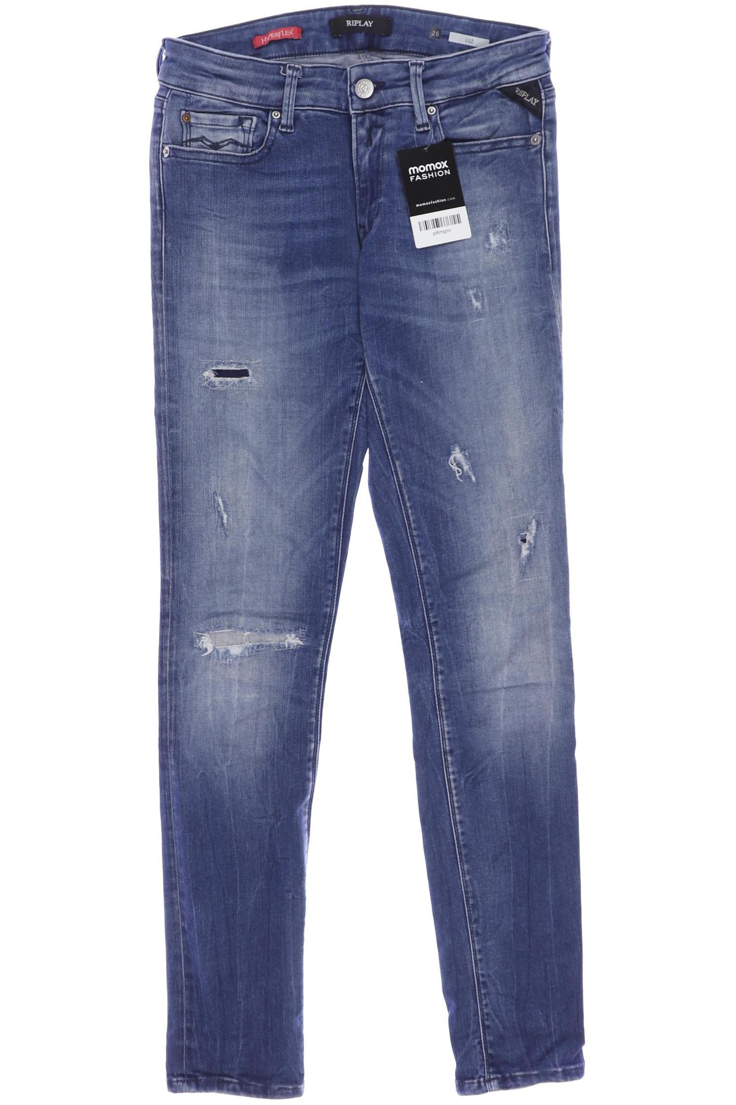 

Replay Damen Jeans, blau