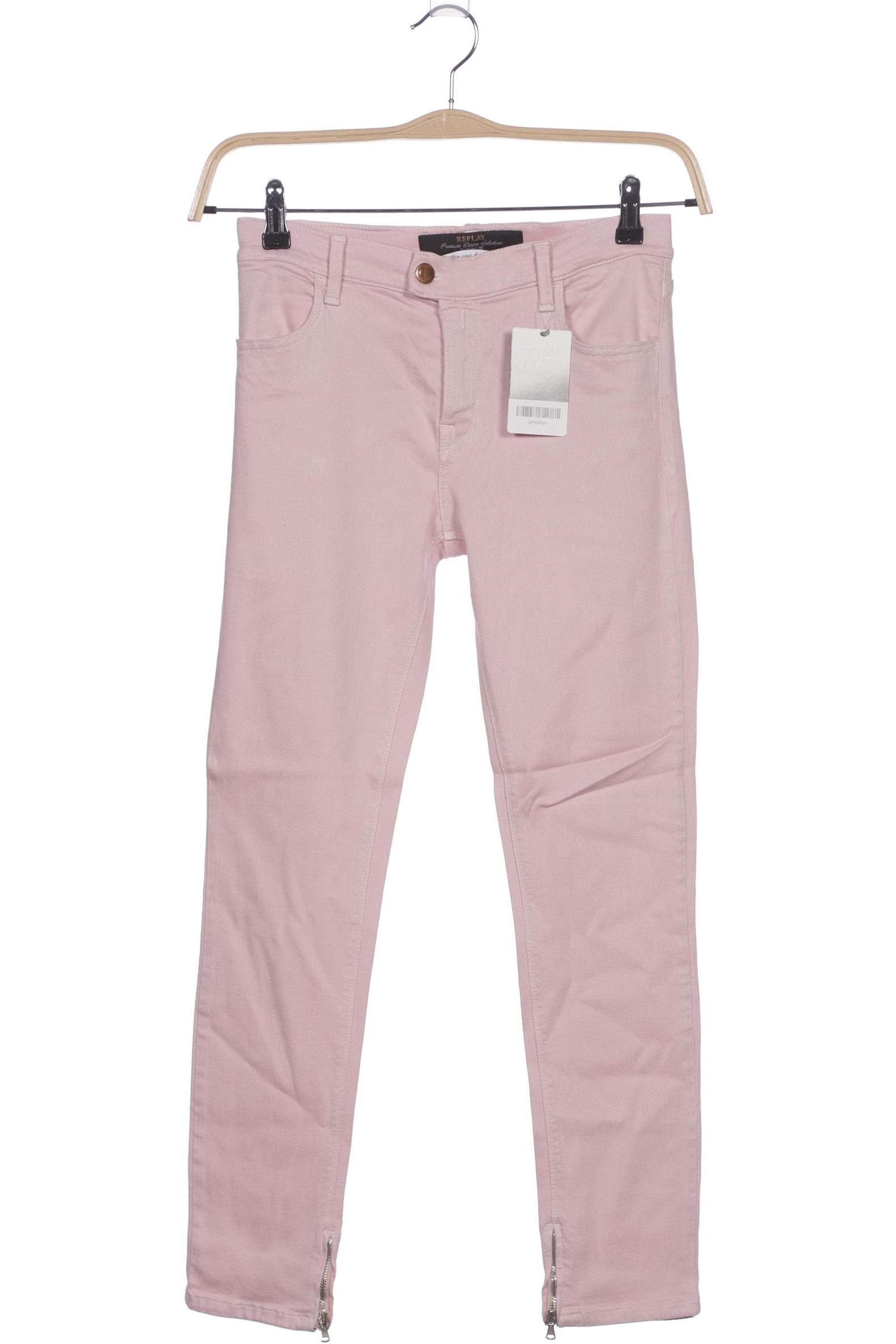 

Replay Damen Jeans, pink, Gr. 27