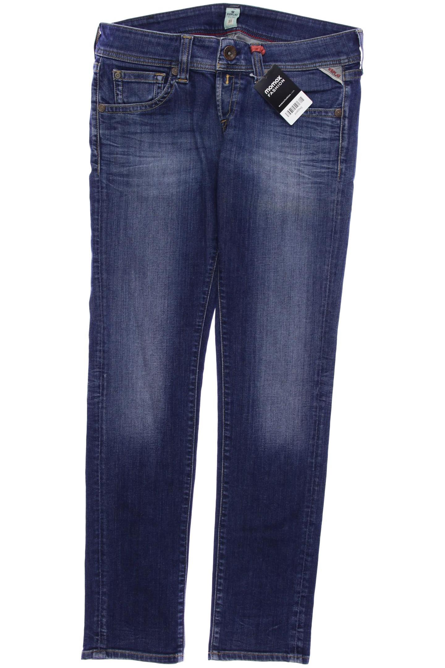 

Replay Damen Jeans, blau