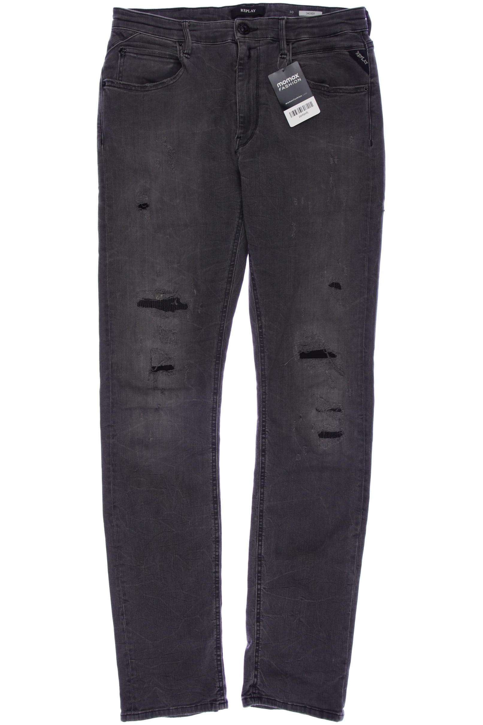 

Replay Damen Jeans, grau, Gr. 30