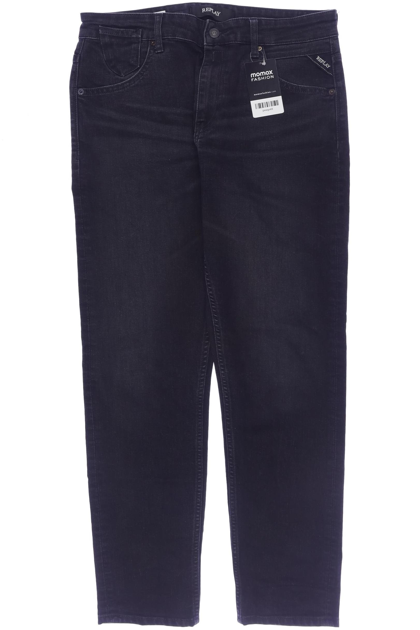 

Replay Damen Jeans, schwarz, Gr. 29