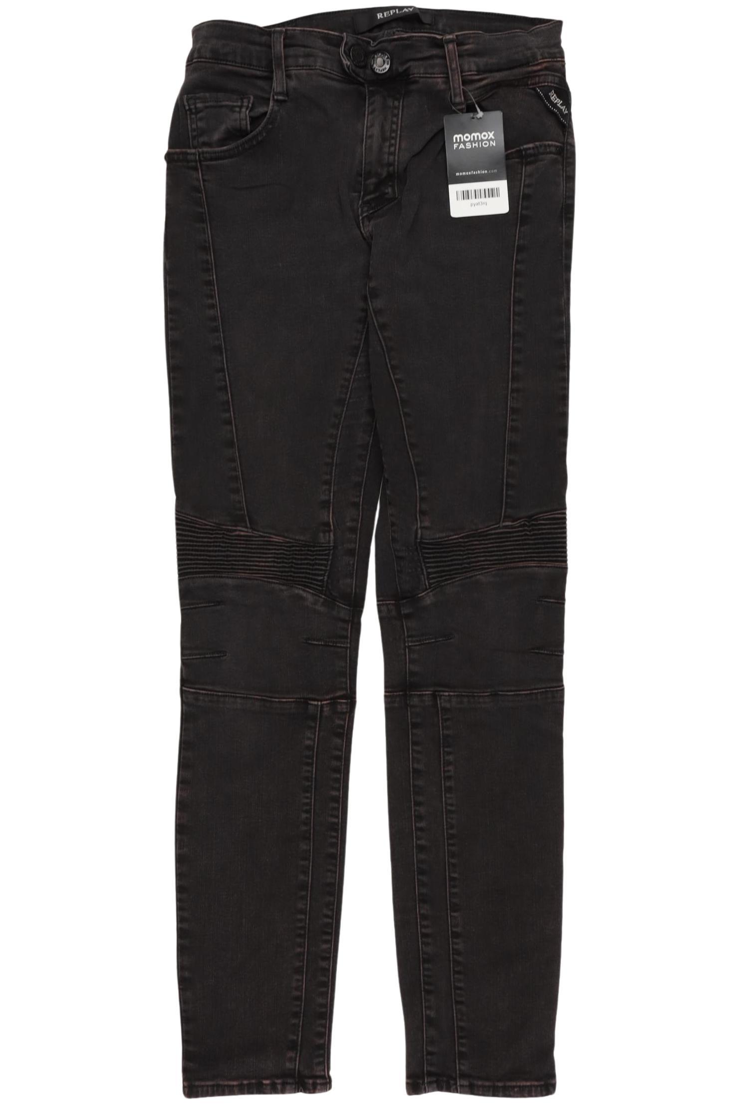 

Replay Damen Jeans, schwarz, Gr. 27