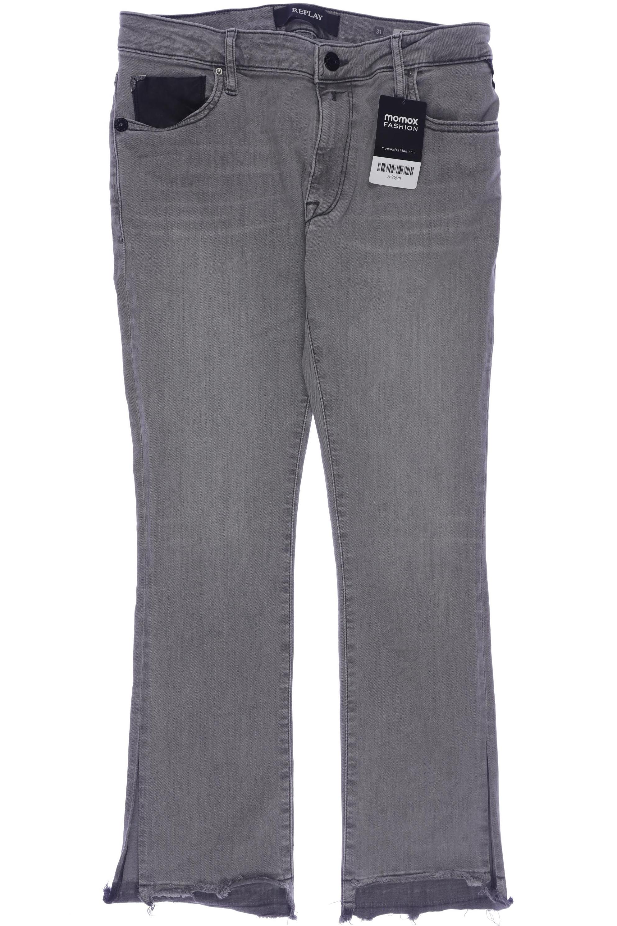 

Replay Damen Jeans, grau, Gr. 31