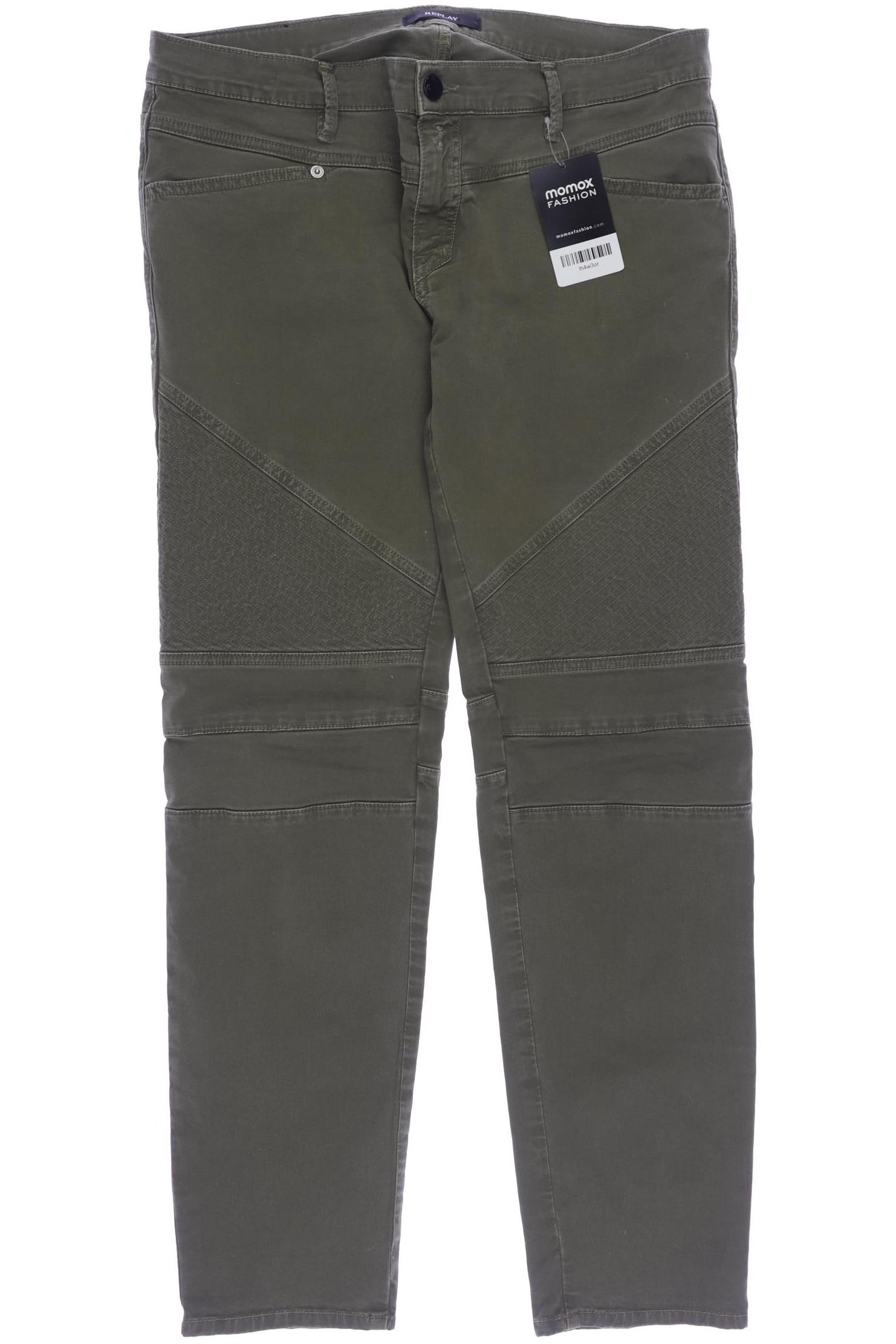 

Replay Damen Jeans, grün, Gr. 32