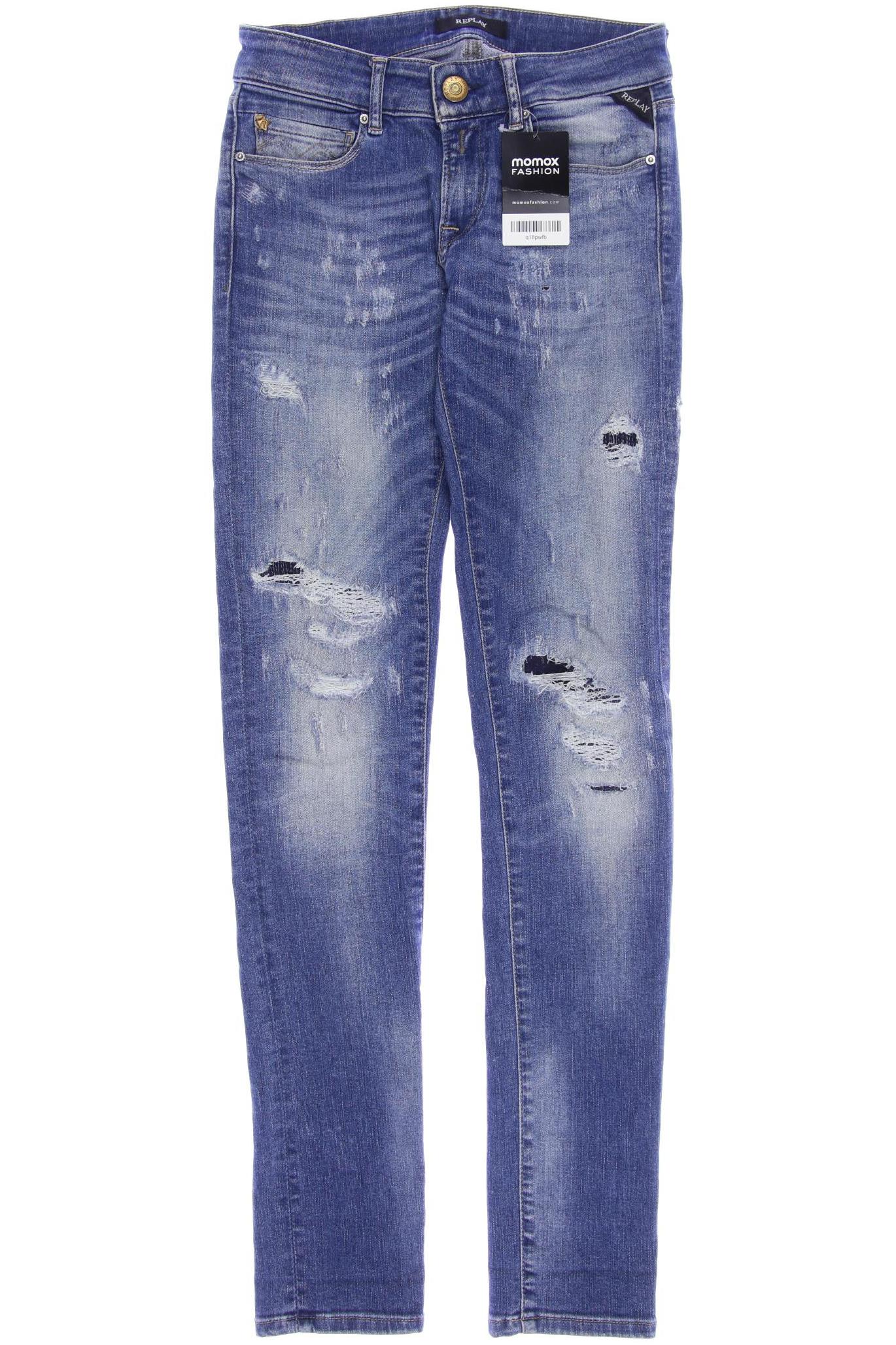

Replay Damen Jeans, blau