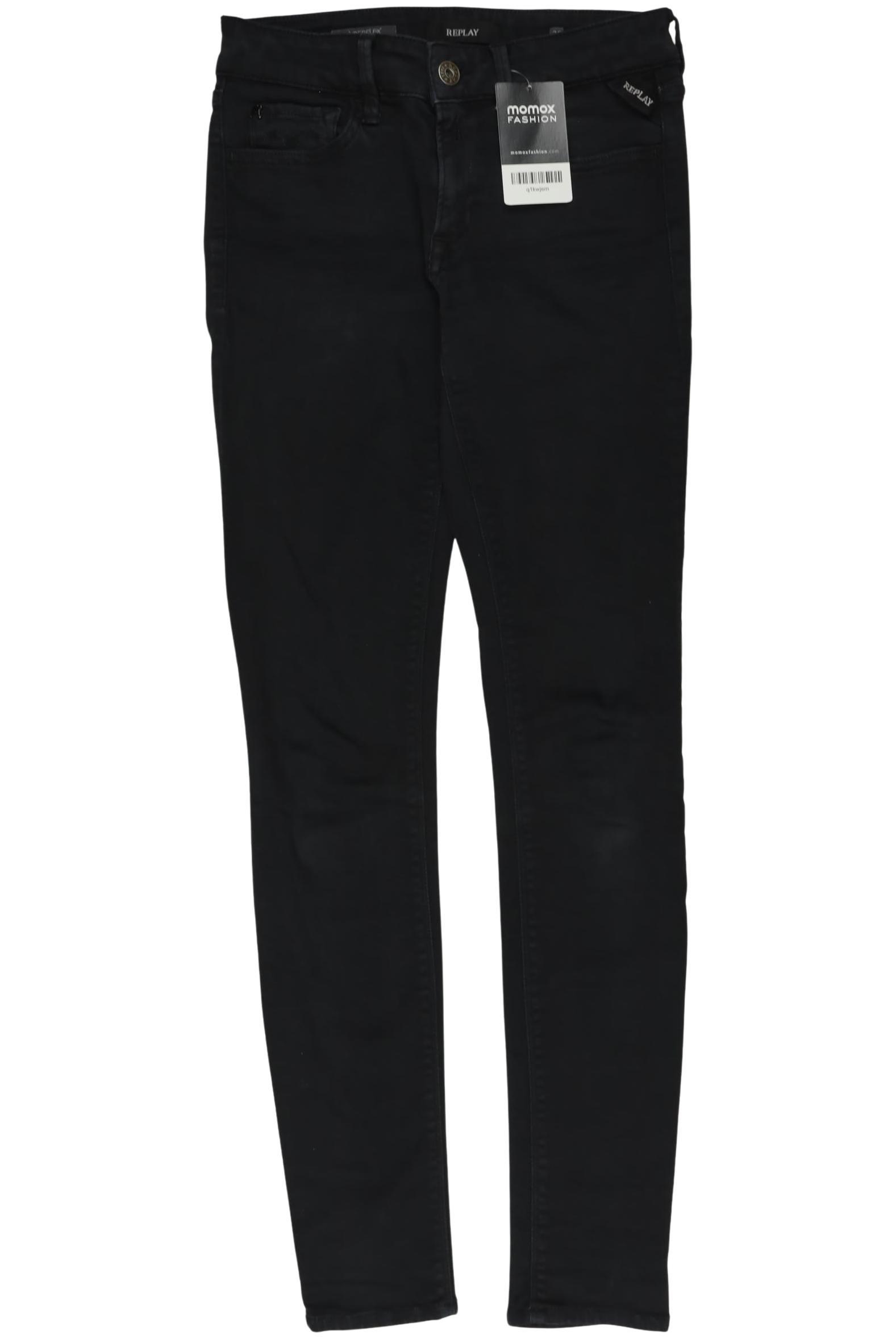 

Replay Damen Jeans, schwarz, Gr. 26