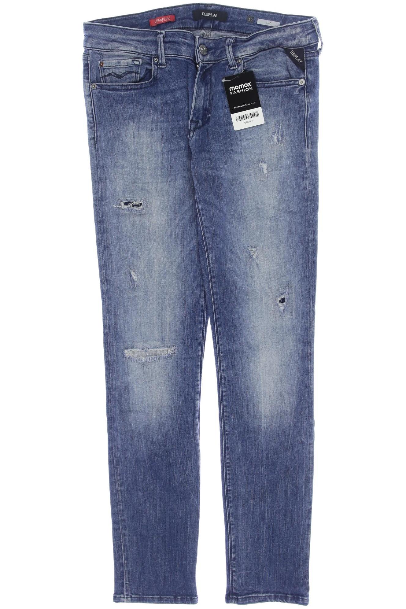 

Replay Damen Jeans, blau, Gr. 29