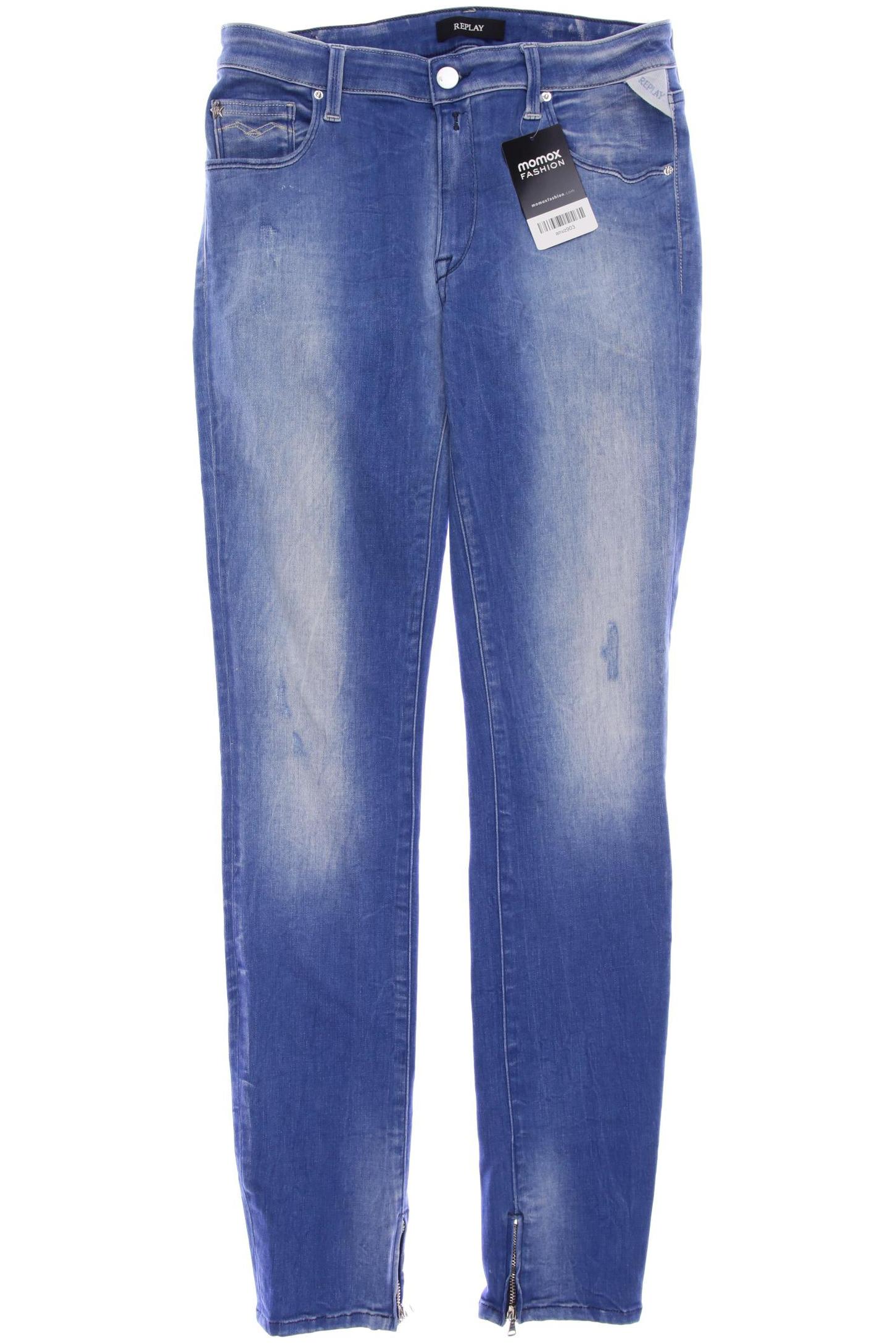 

Replay Damen Jeans, blau