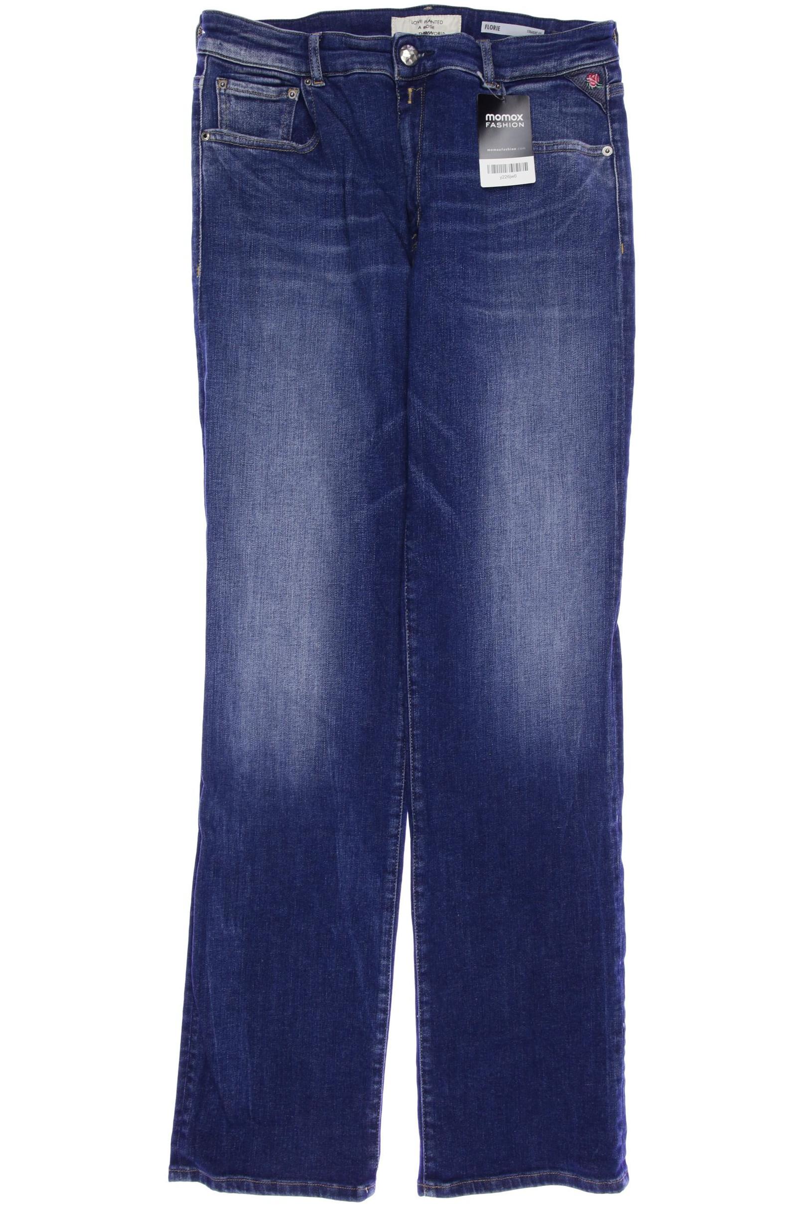

Replay Damen Jeans, marineblau, Gr. 33