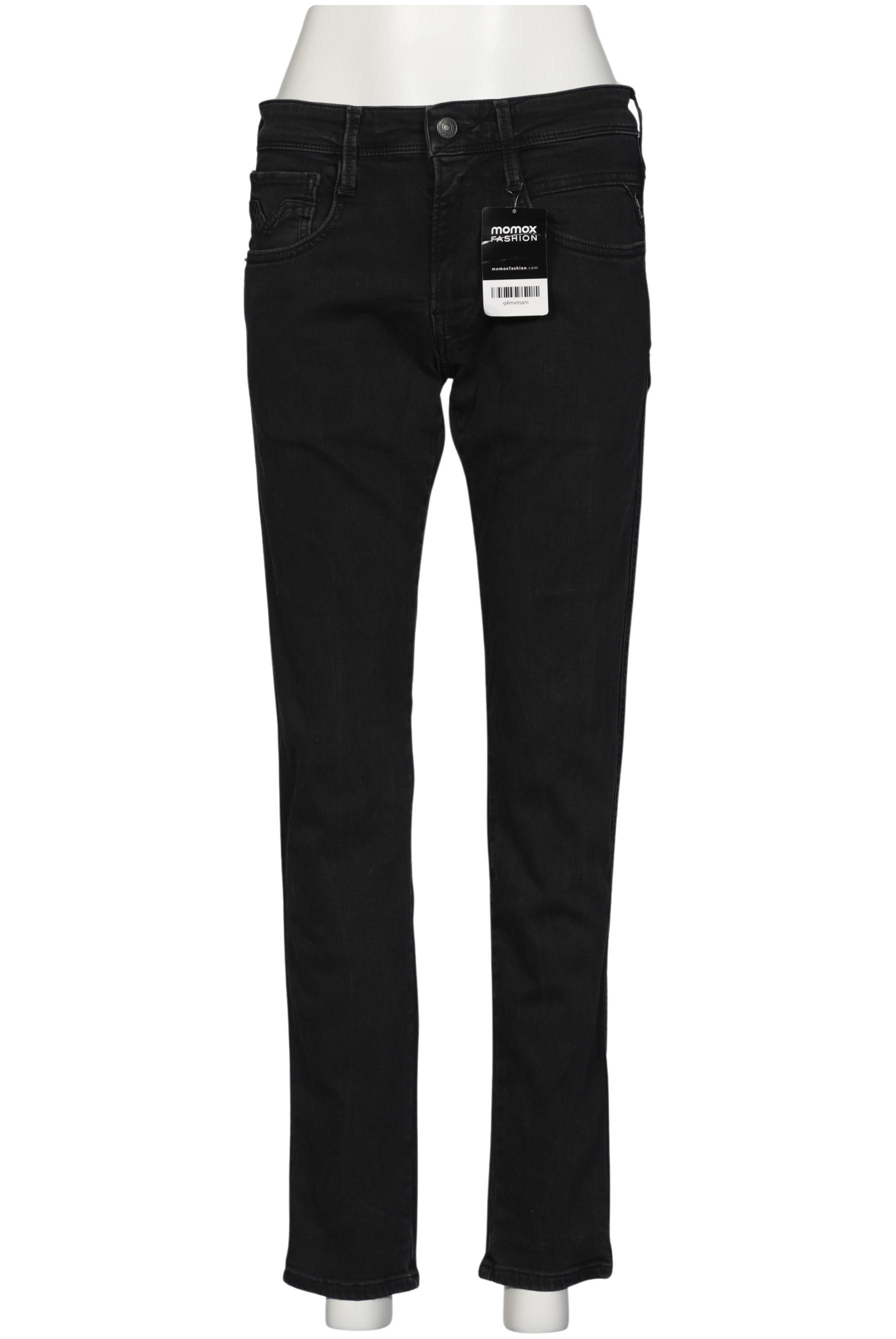 

Replay Damen Jeans, schwarz, Gr. 28