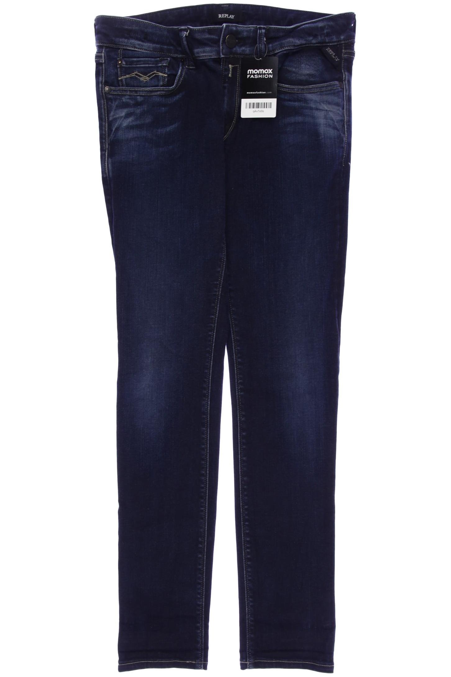 

Replay Damen Jeans, marineblau, Gr. 30