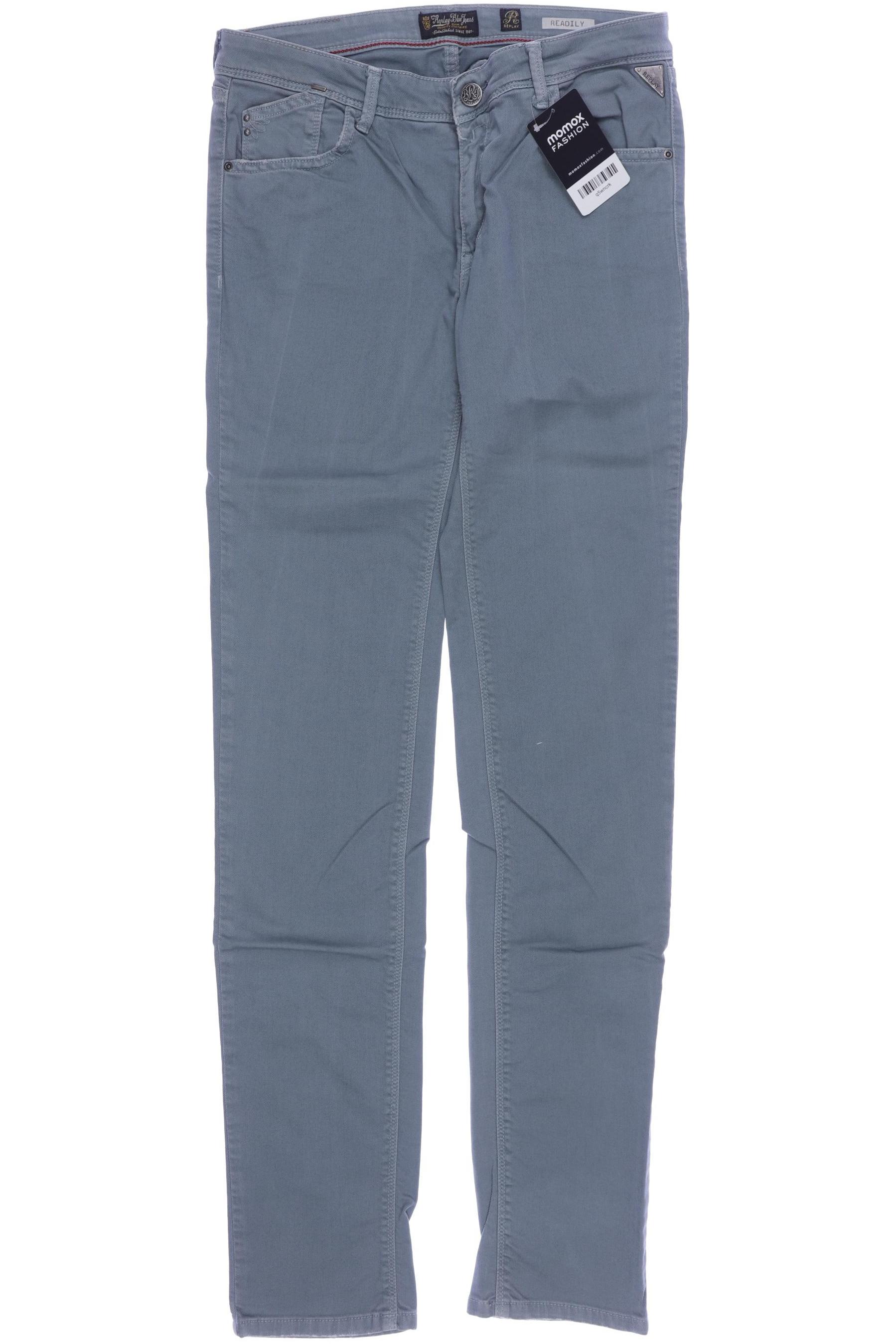 

Replay Damen Jeans, grün, Gr. 30