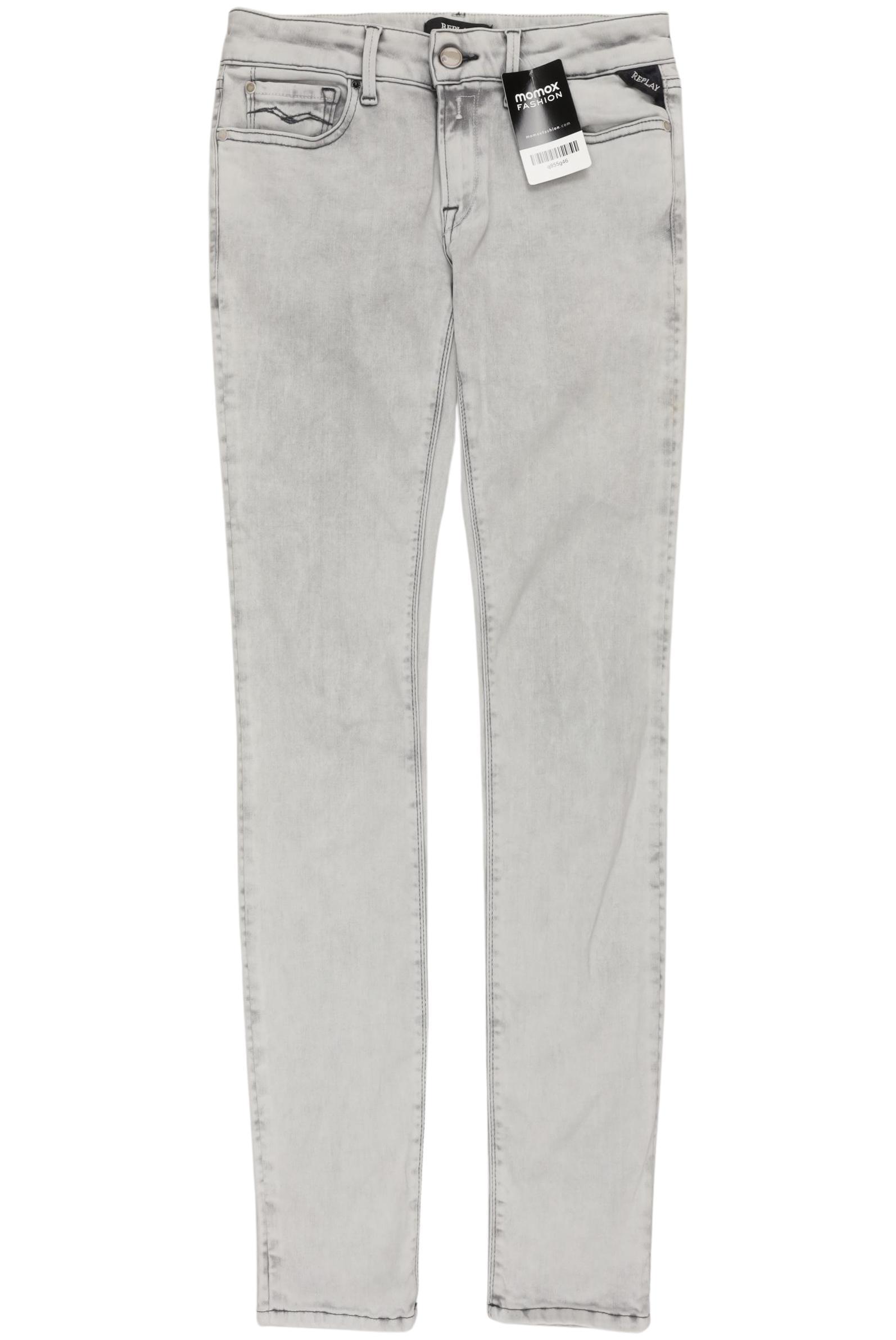 

Replay Damen Jeans, grau, Gr. 27