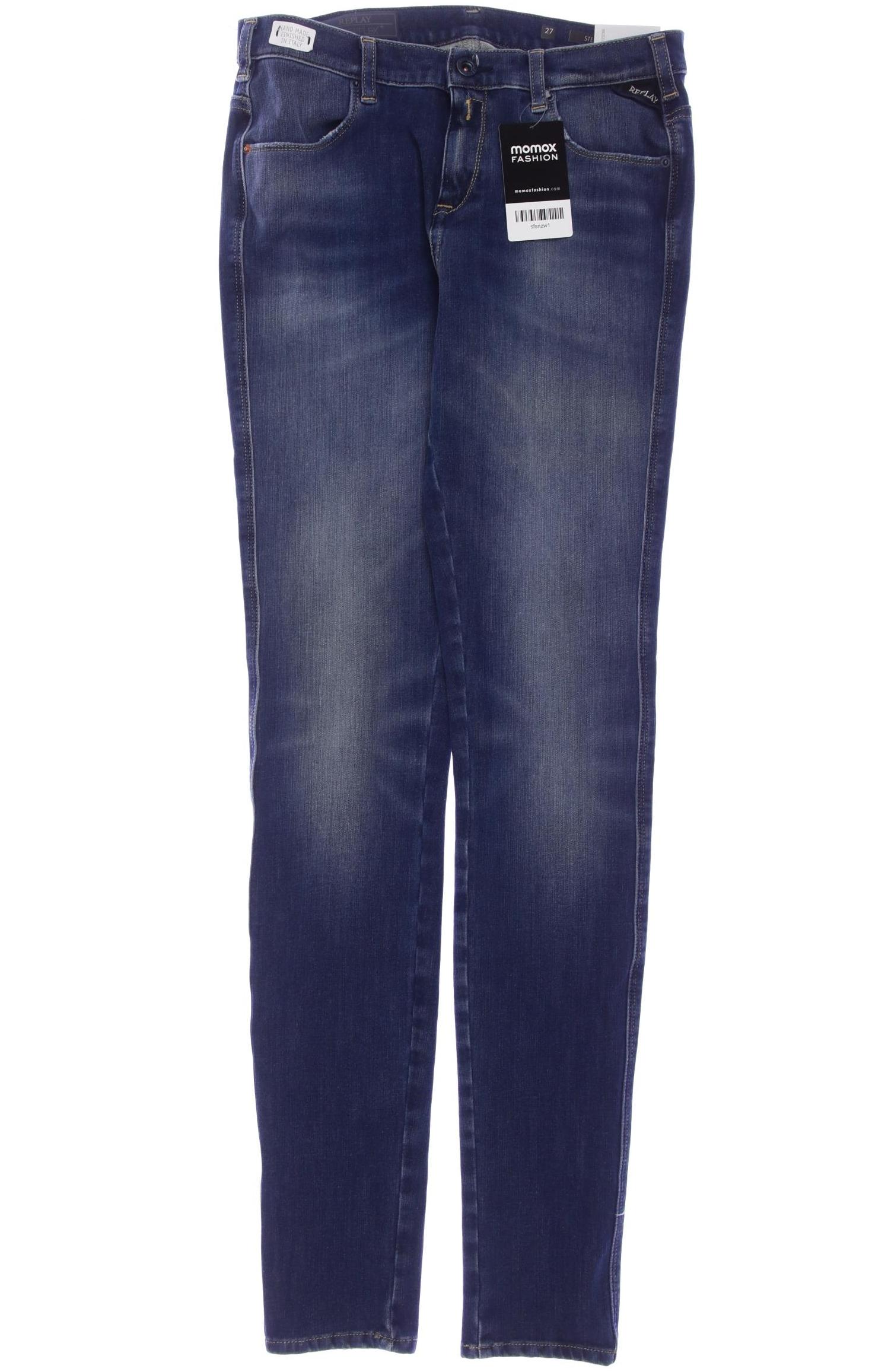 

Replay Damen Jeans, marineblau, Gr. 27