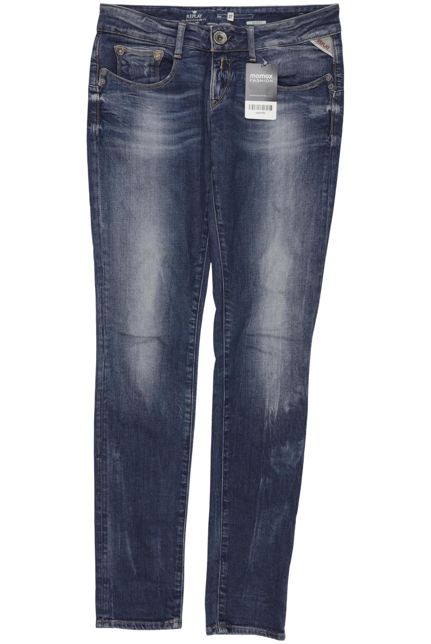 

Replay Damen Jeans, blau, Gr. 27