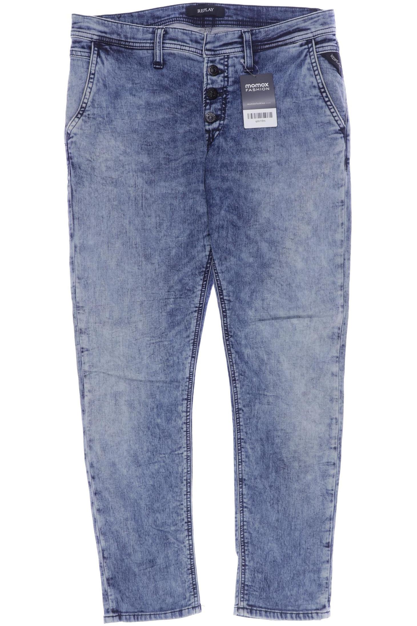 

Replay Damen Jeans, blau