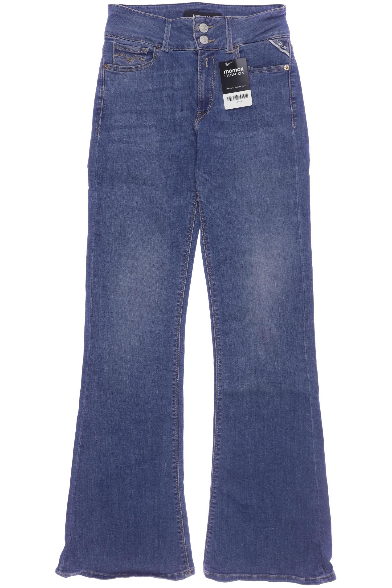 

Replay Damen Jeans, blau, Gr. 28