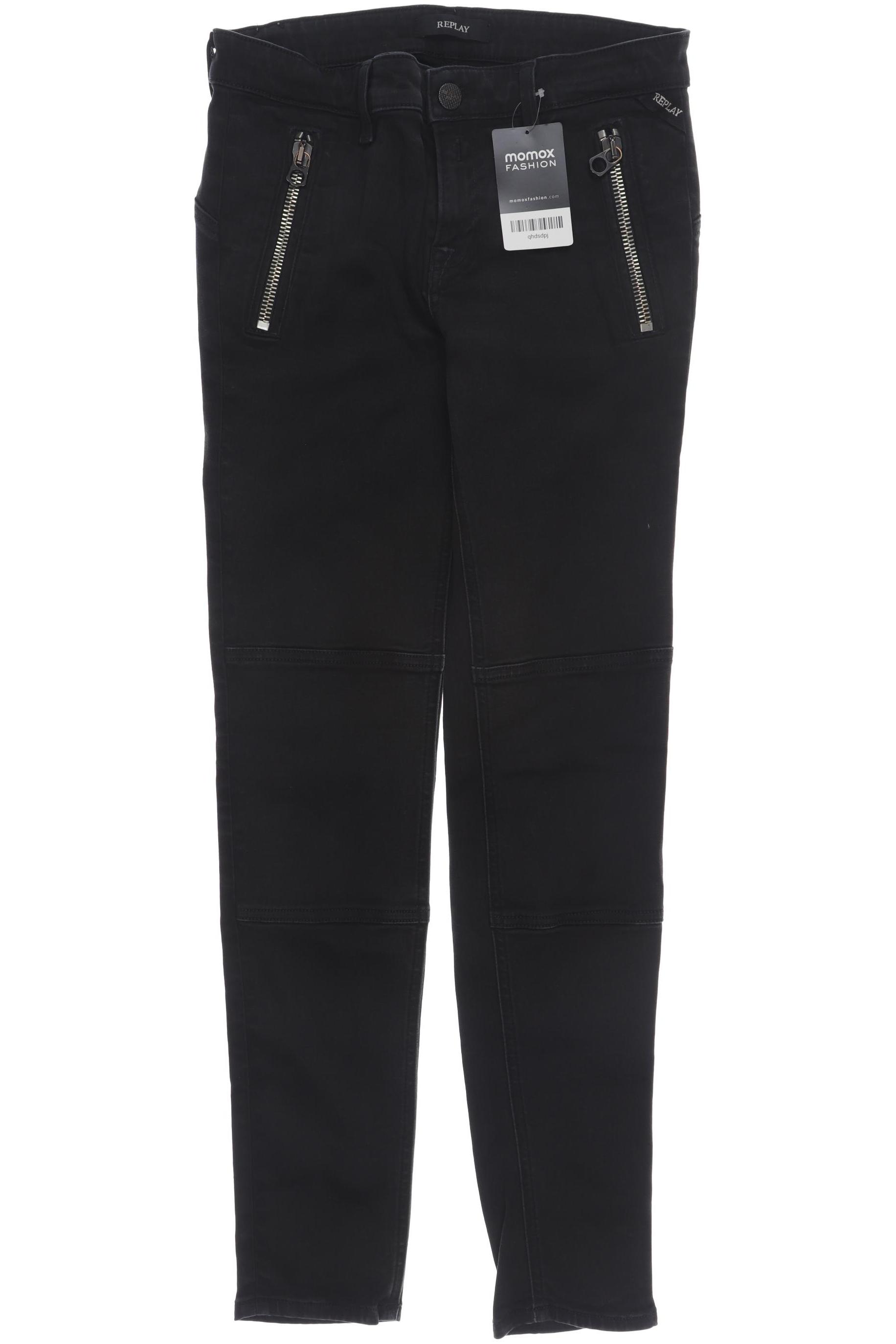 

Replay Damen Jeans, schwarz