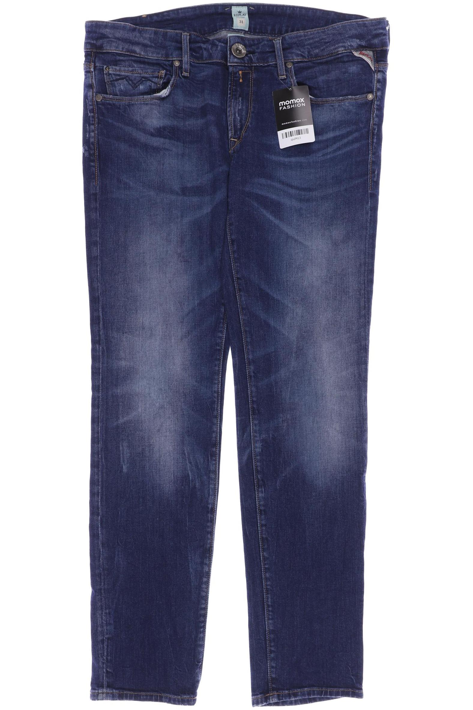

Replay Damen Jeans, marineblau, Gr. 31
