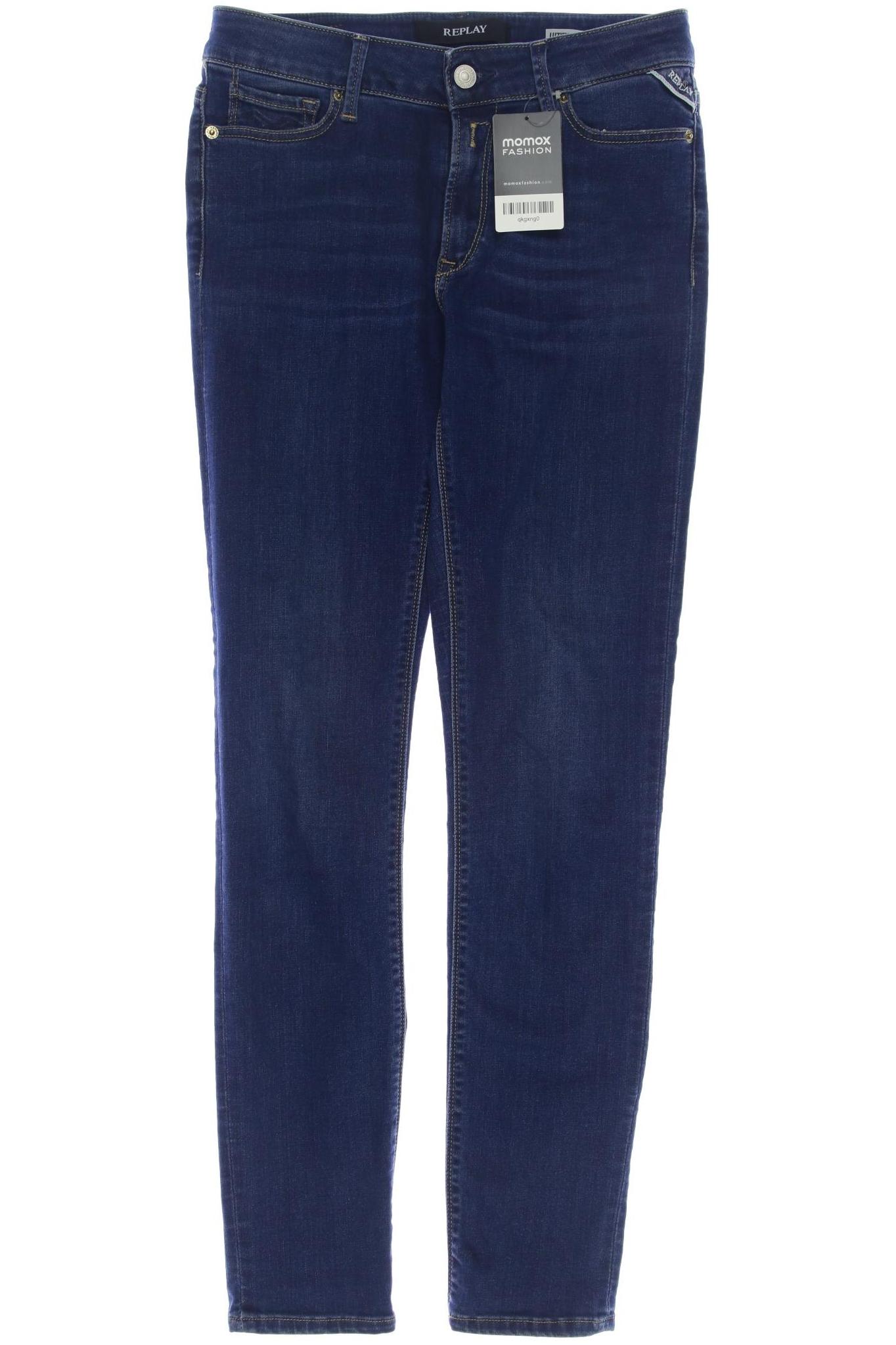 

Replay Damen Jeans, marineblau, Gr. 28