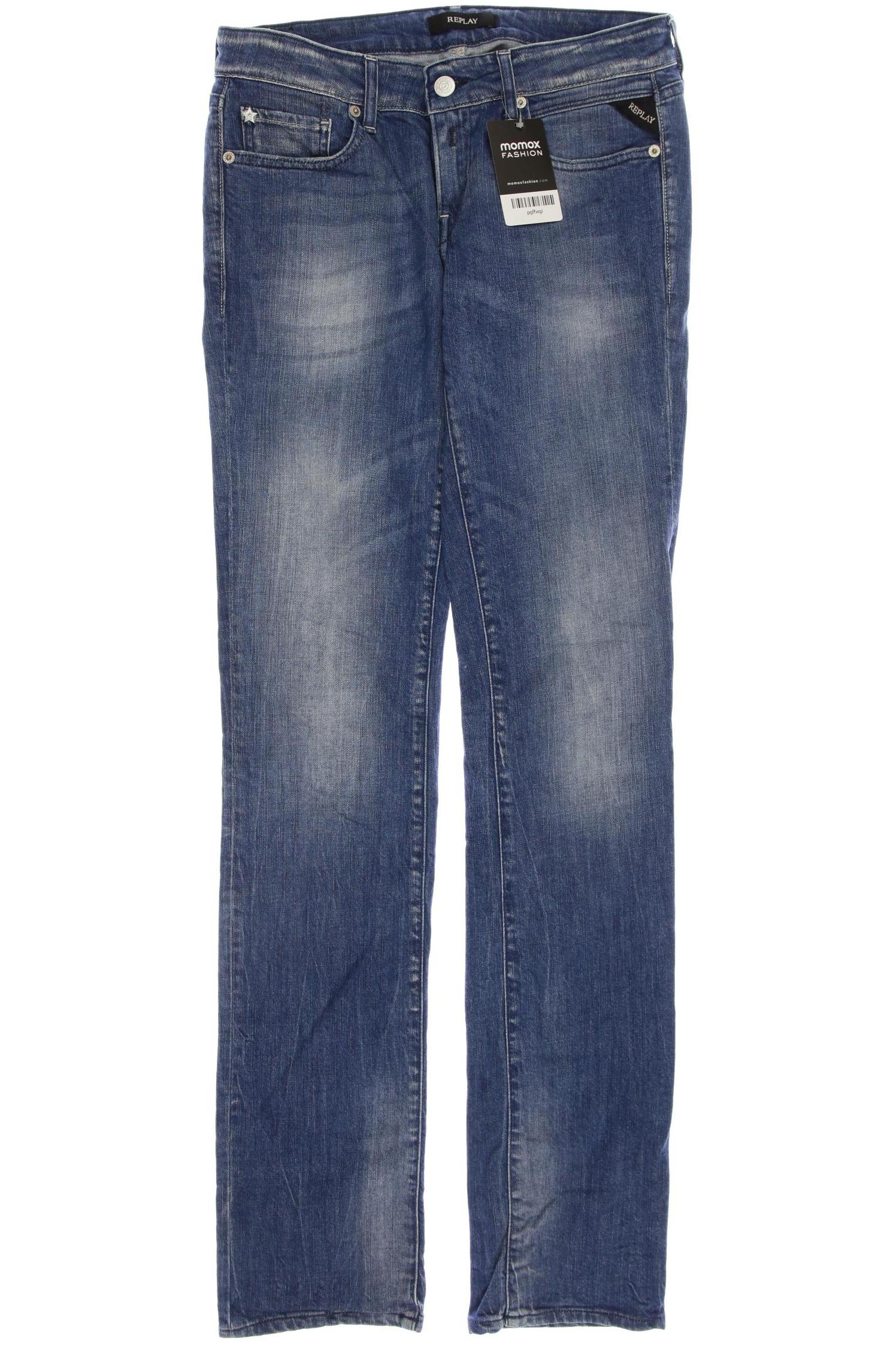 

Replay Damen Jeans, blau, Gr. 28