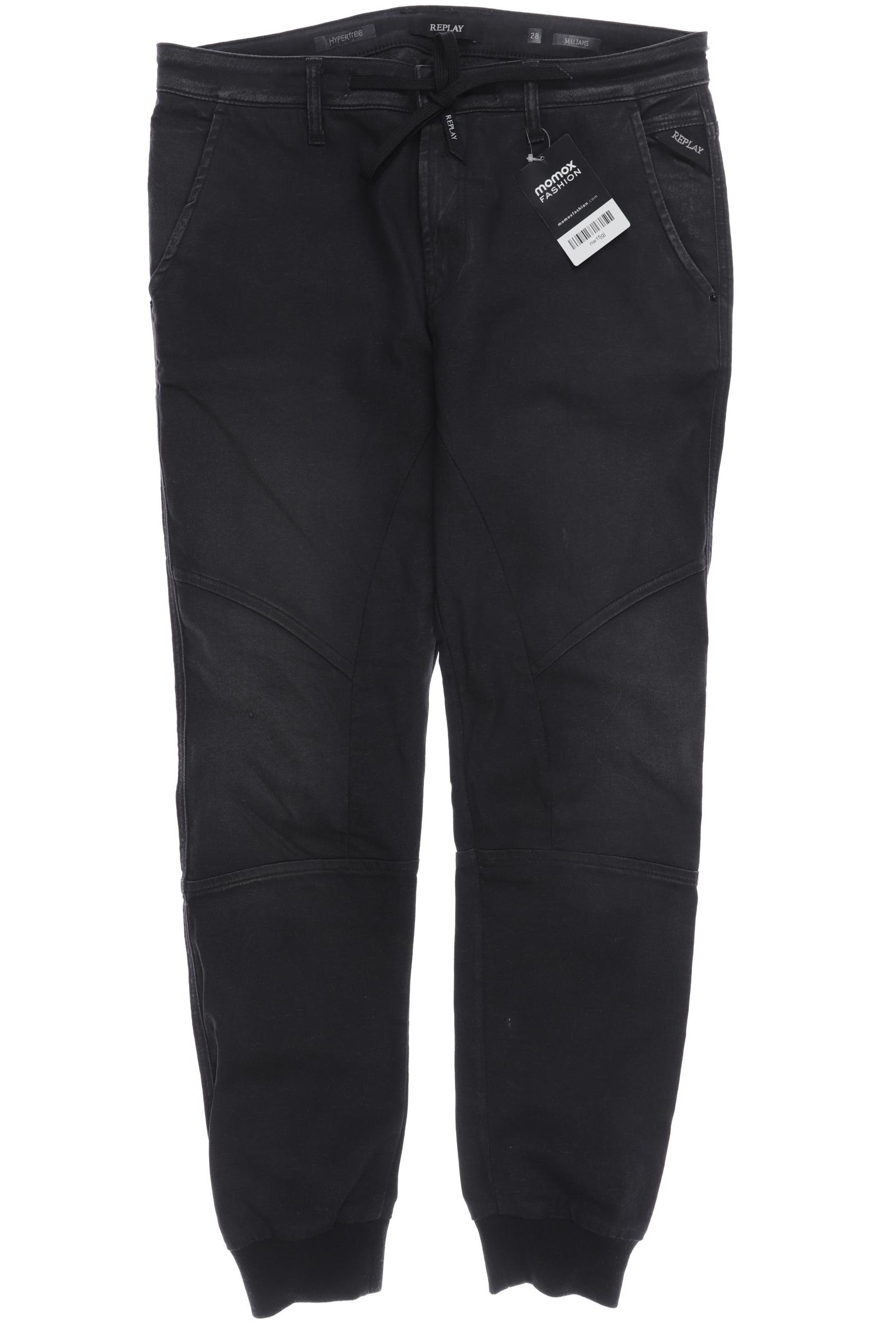 

Replay Damen Jeans, grau, Gr. 28