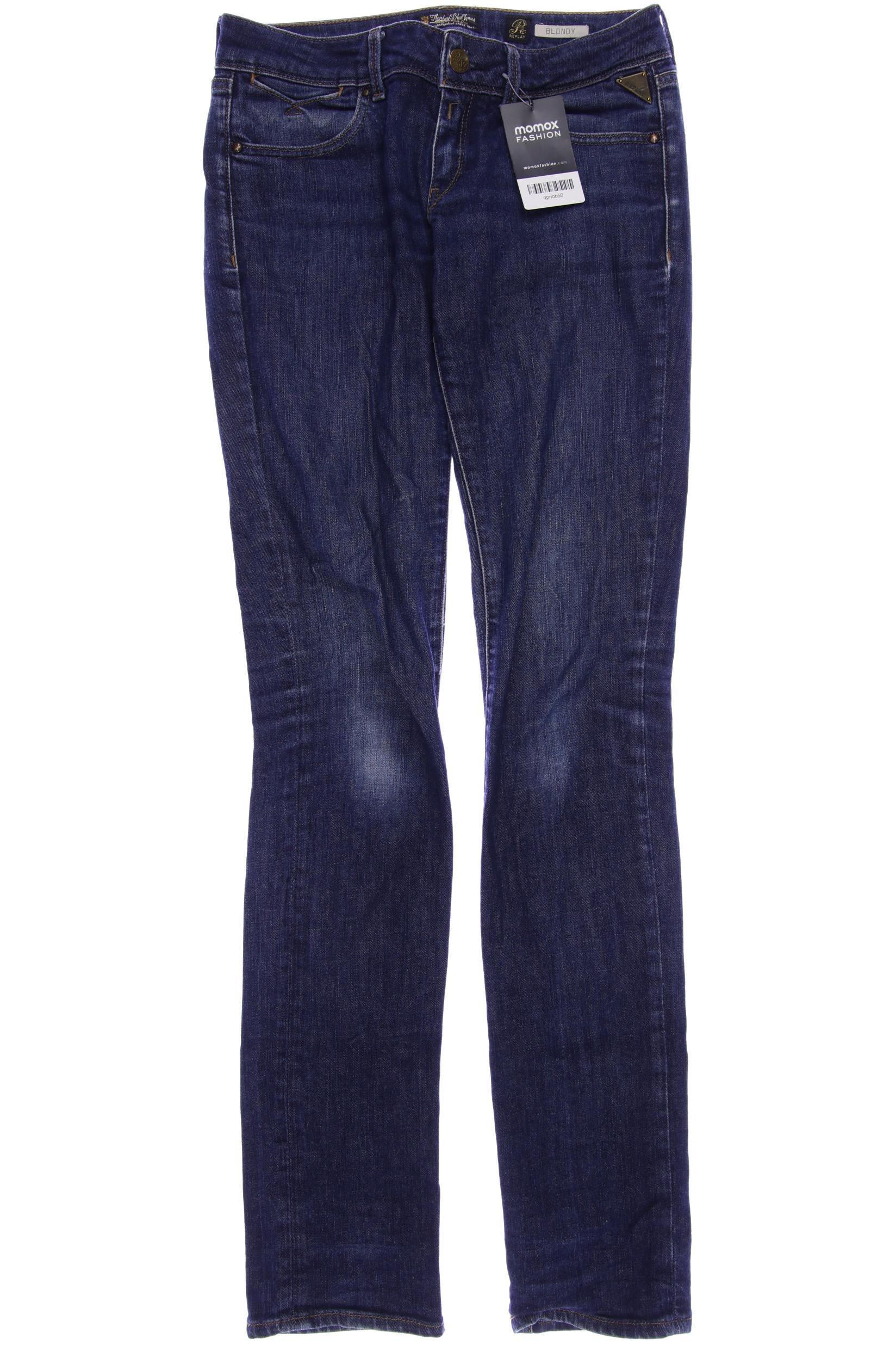 

Replay Damen Jeans, marineblau, Gr. 26