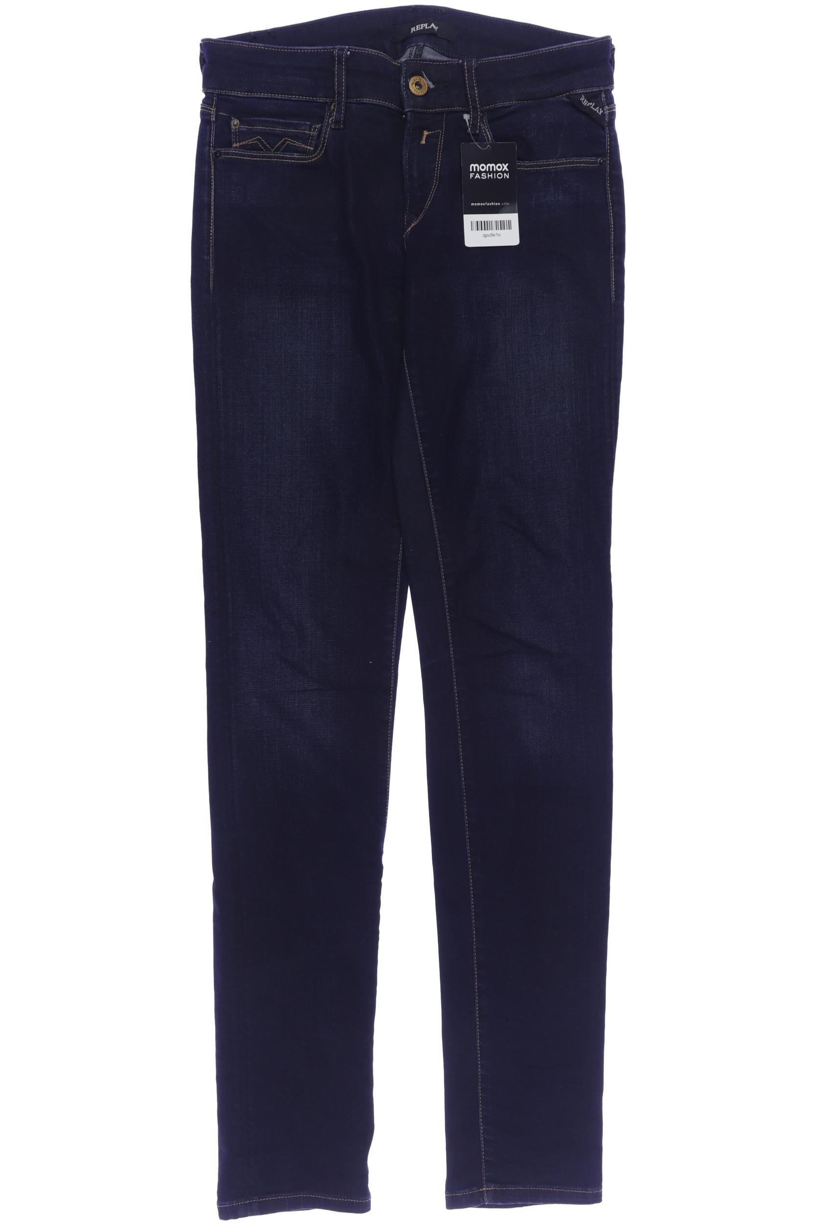 

Replay Damen Jeans, marineblau, Gr. 27