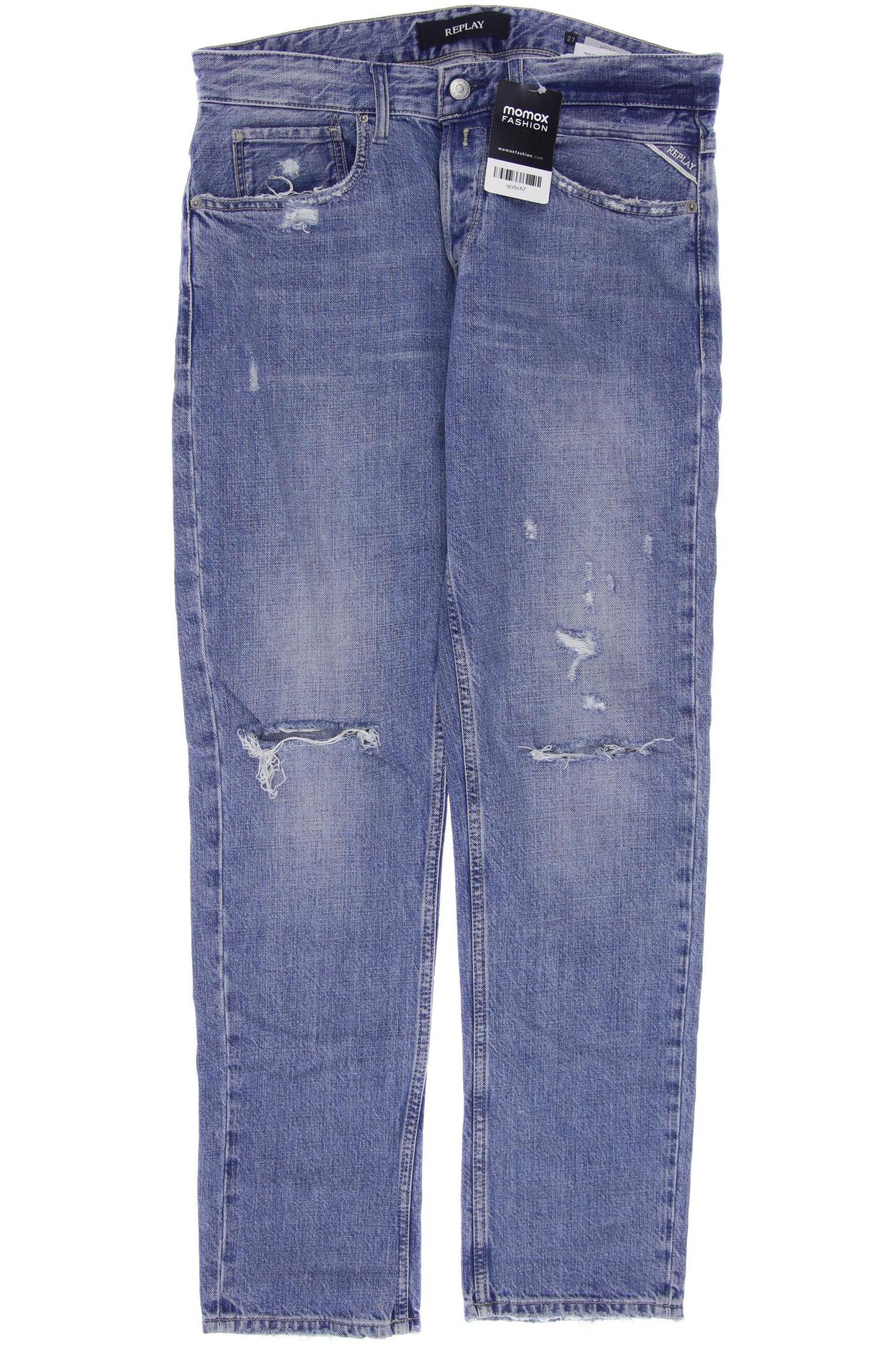 

Replay Damen Jeans, blau, Gr. 27