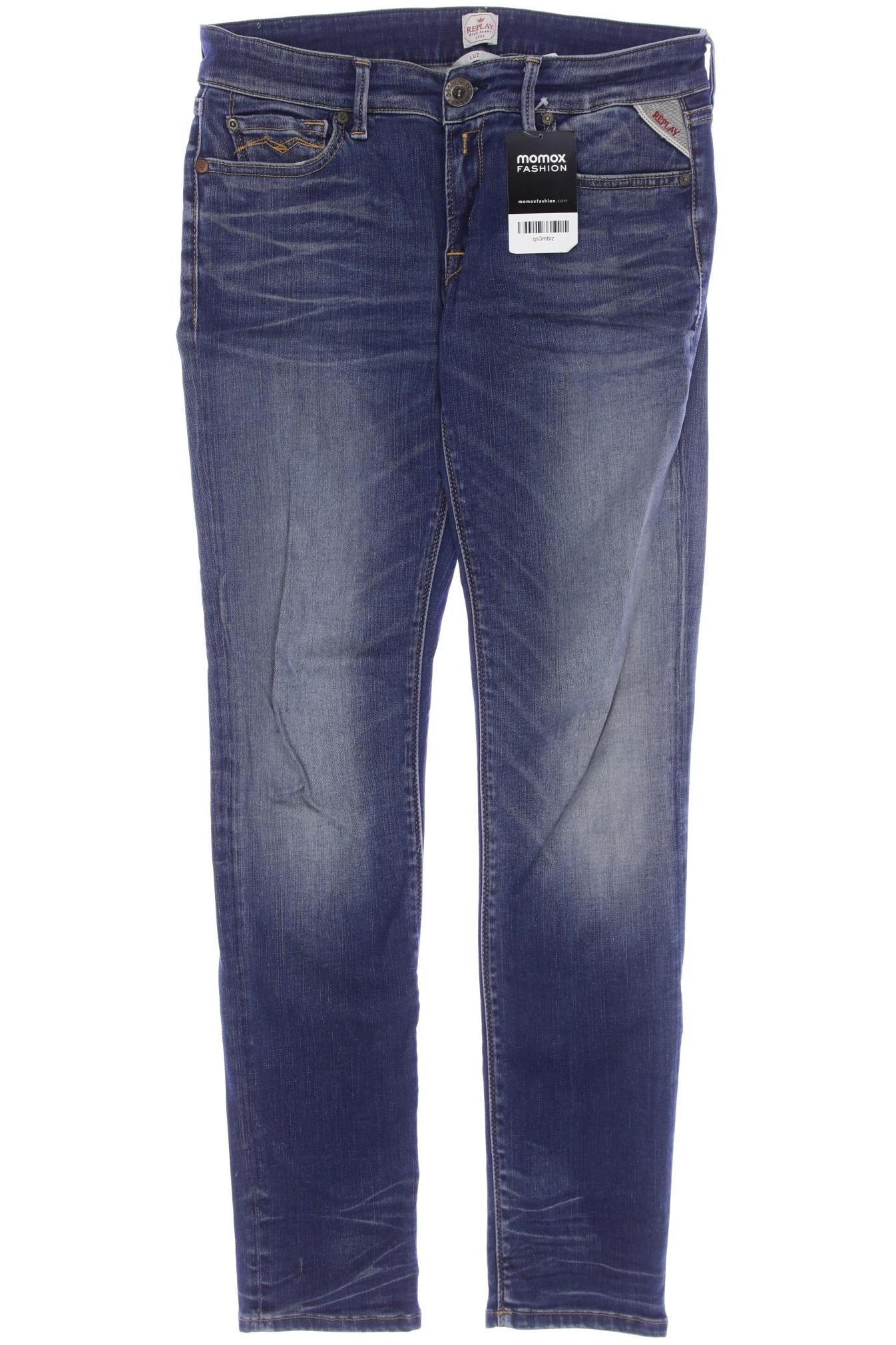 

Replay Damen Jeans, marineblau, Gr. 29
