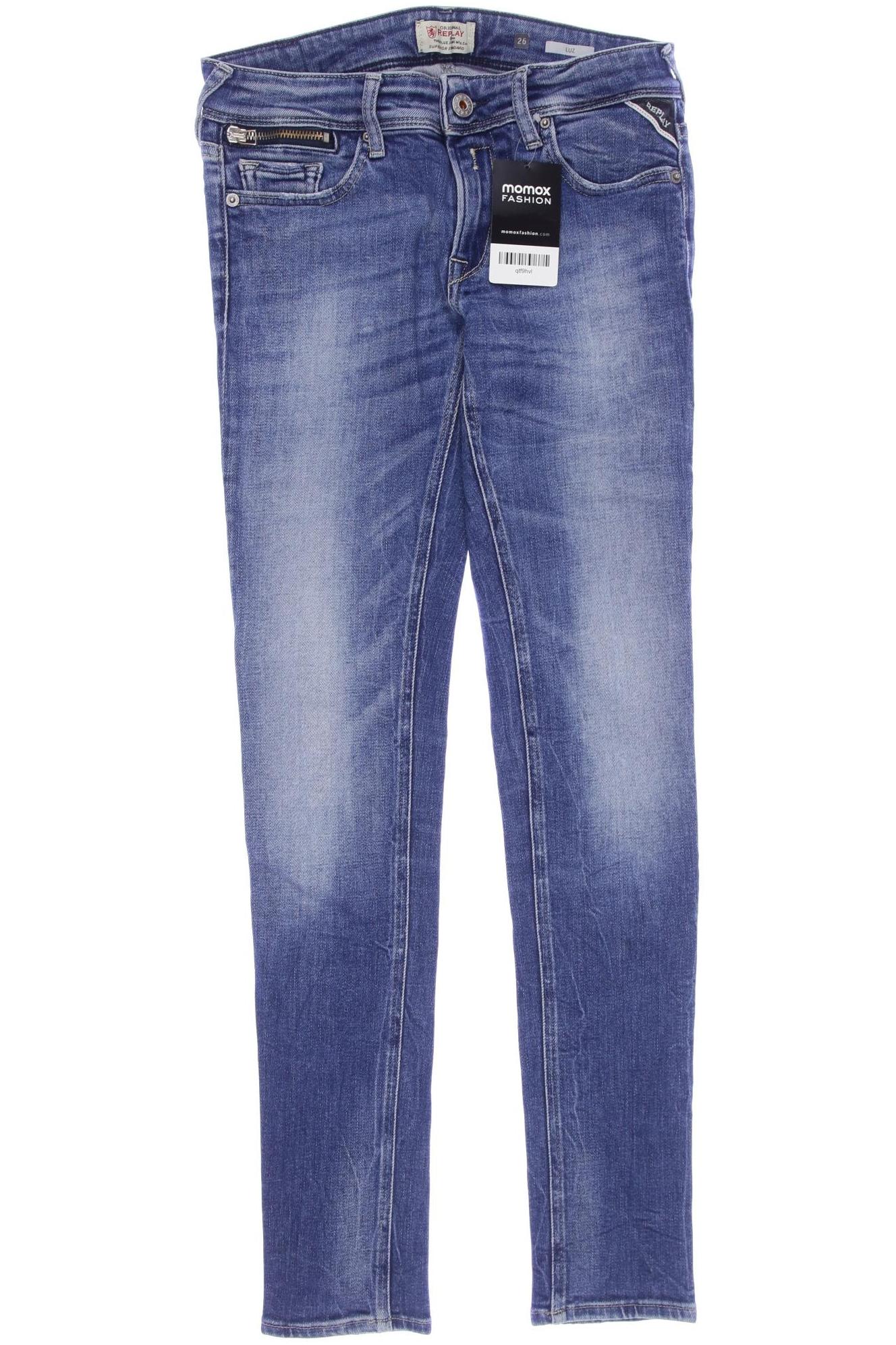 

Replay Damen Jeans, blau, Gr. 26